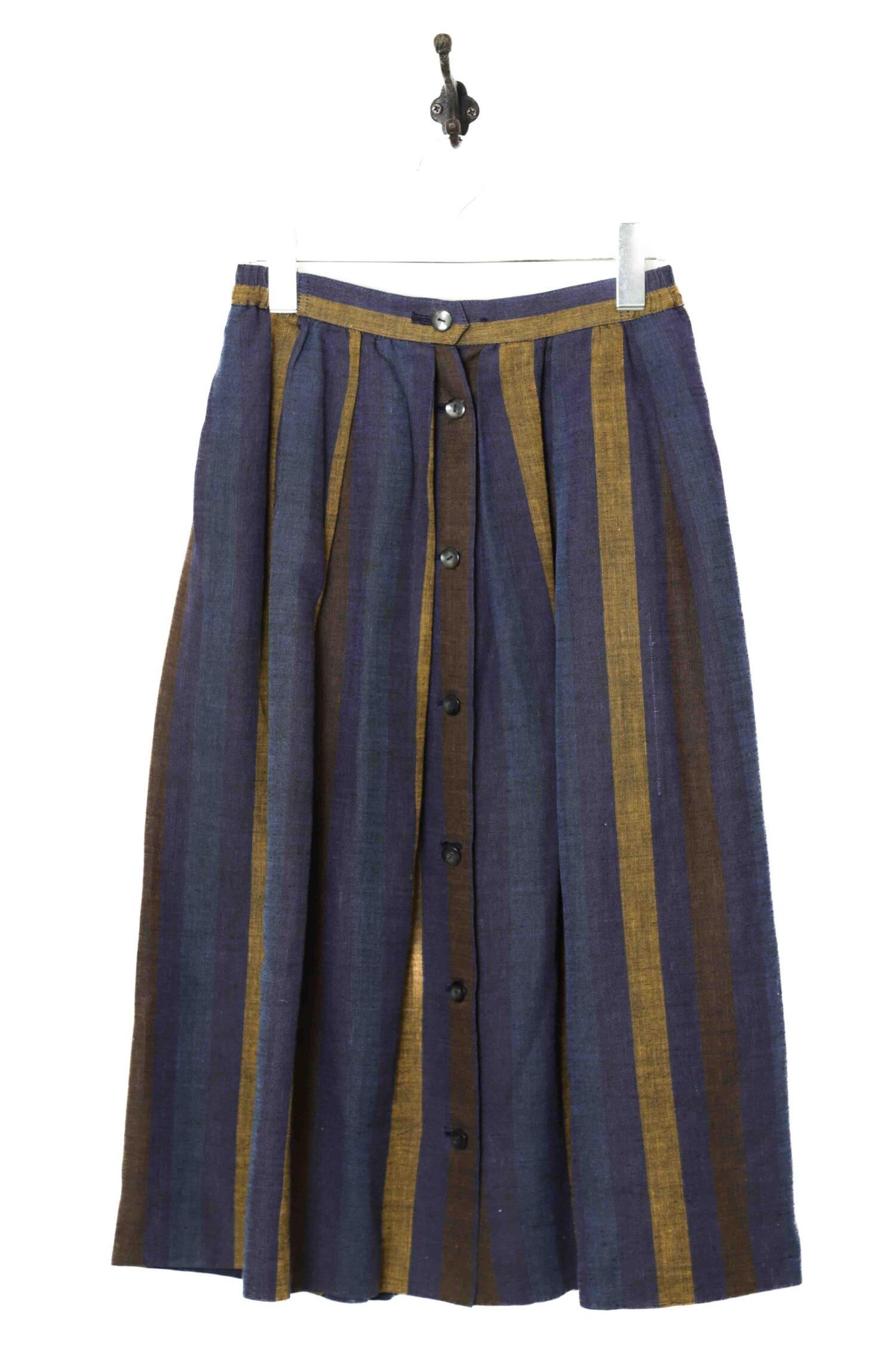 VINTAGE LINEN SKIRT/W60