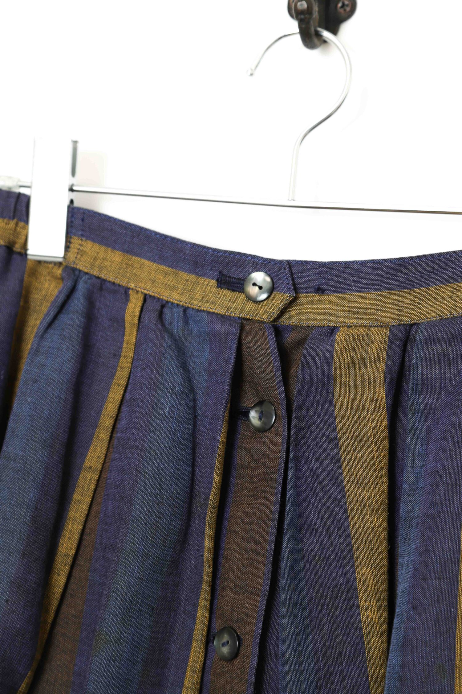 Alternative view of VINTAGE LINEN SKIRT/W60