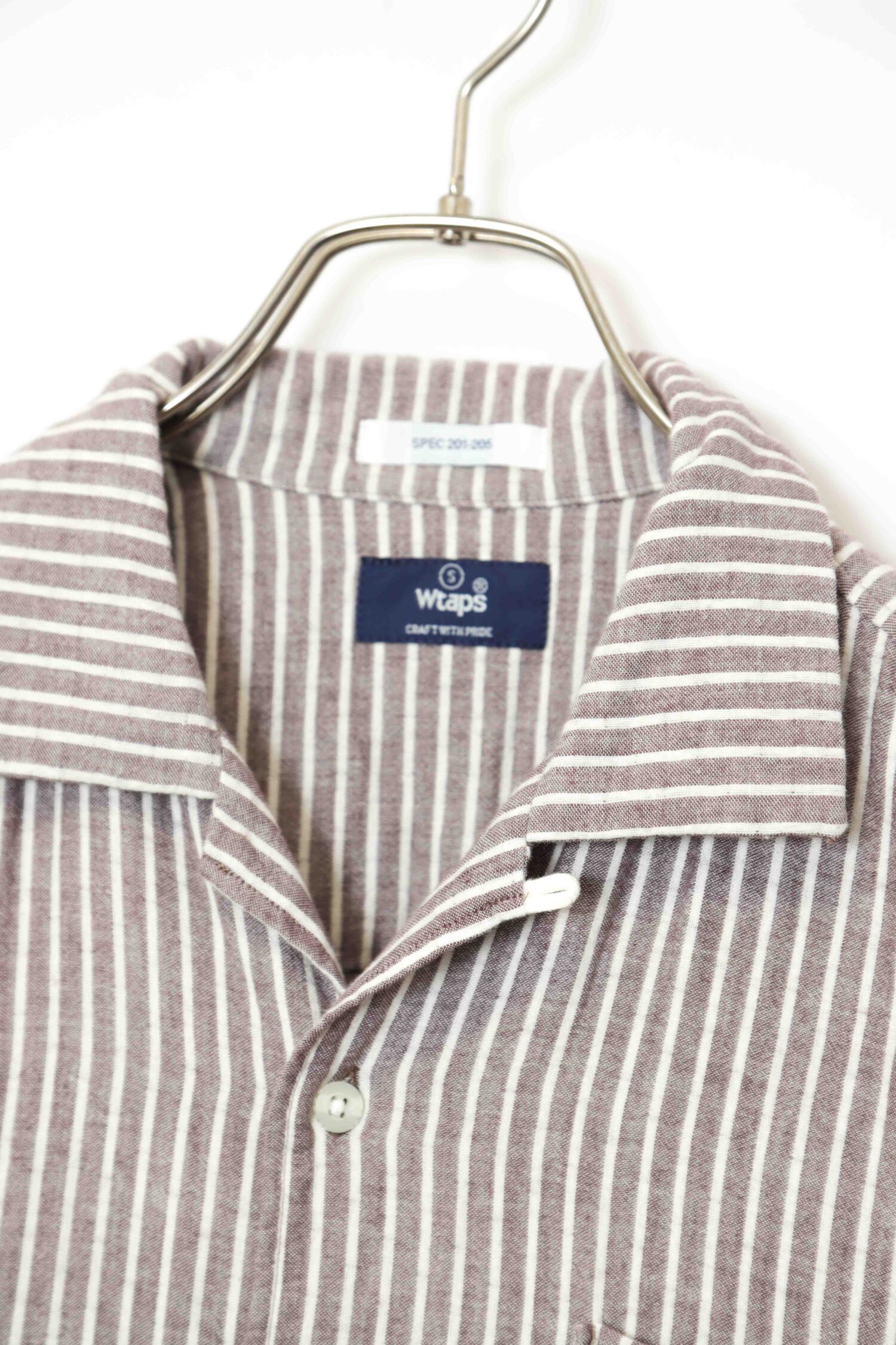 Alternative view of USED WTAPS STRIPED SHIRT/S