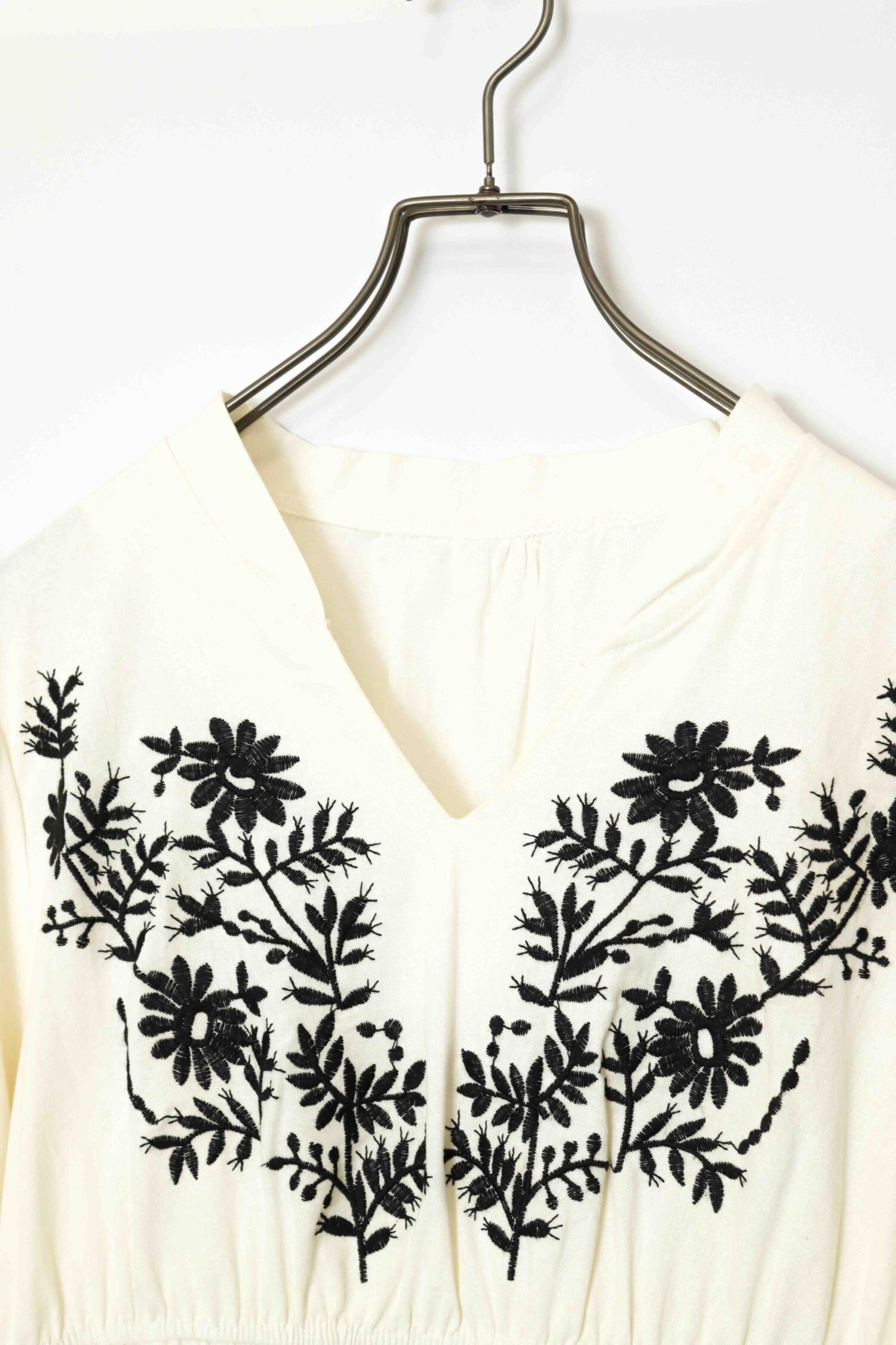 Alternative view of VINTAGE EMBROIDERY ONE-PIECE DRESS/L