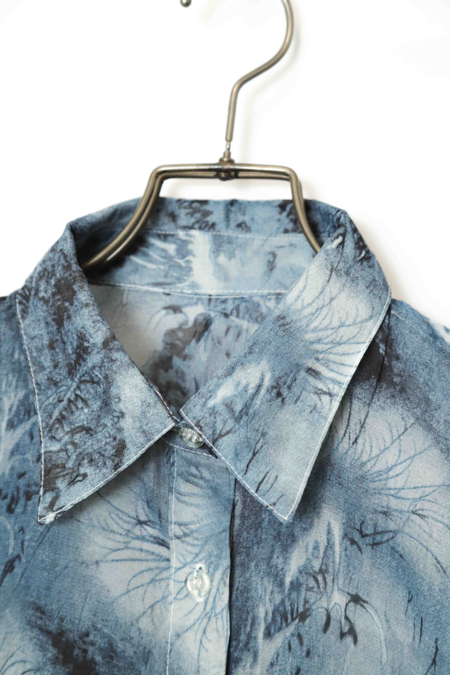 Alternative view of VINTAGE PRINTED SHEER SHIRT/S