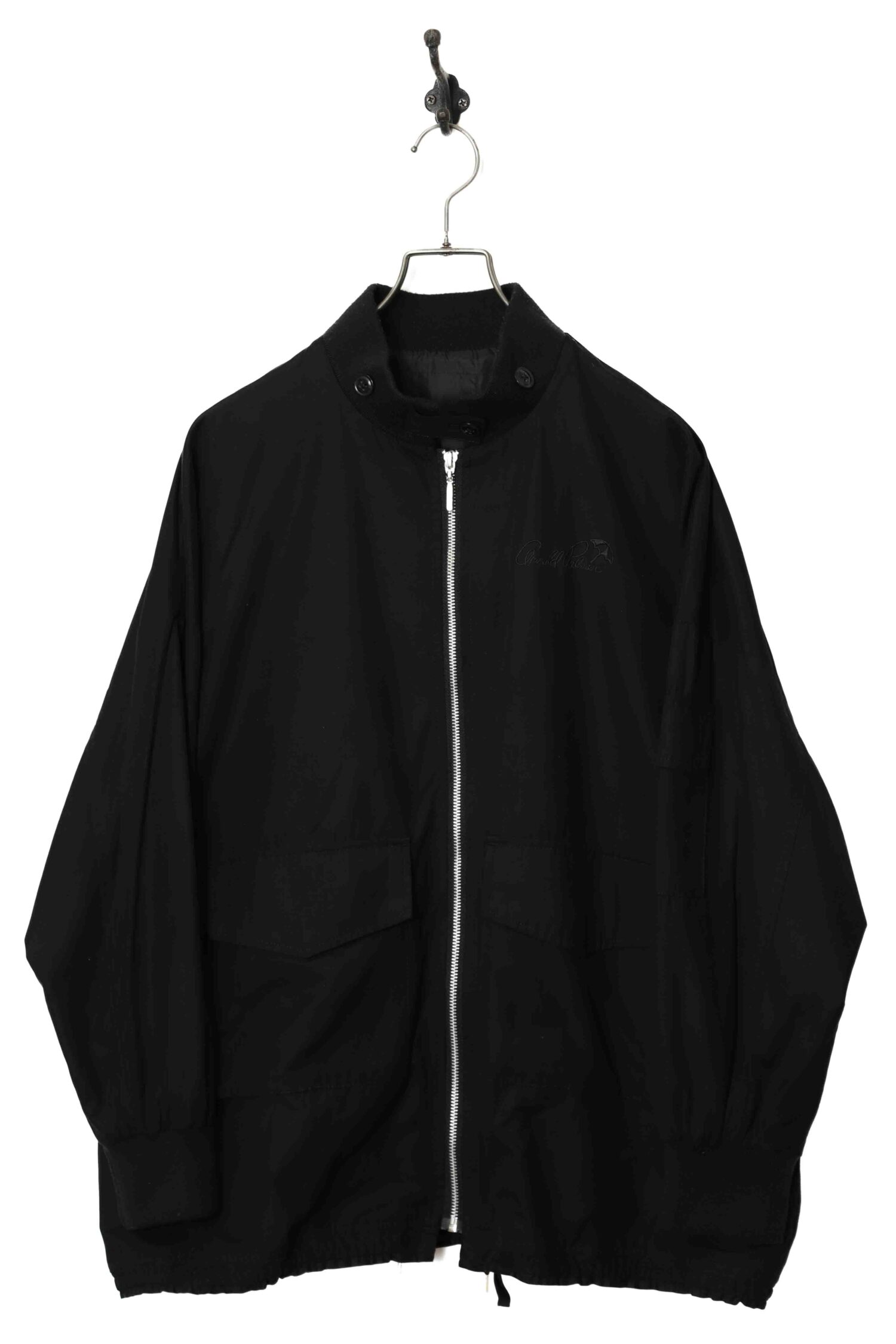 USED BLACK BOMBER JACKET/XL