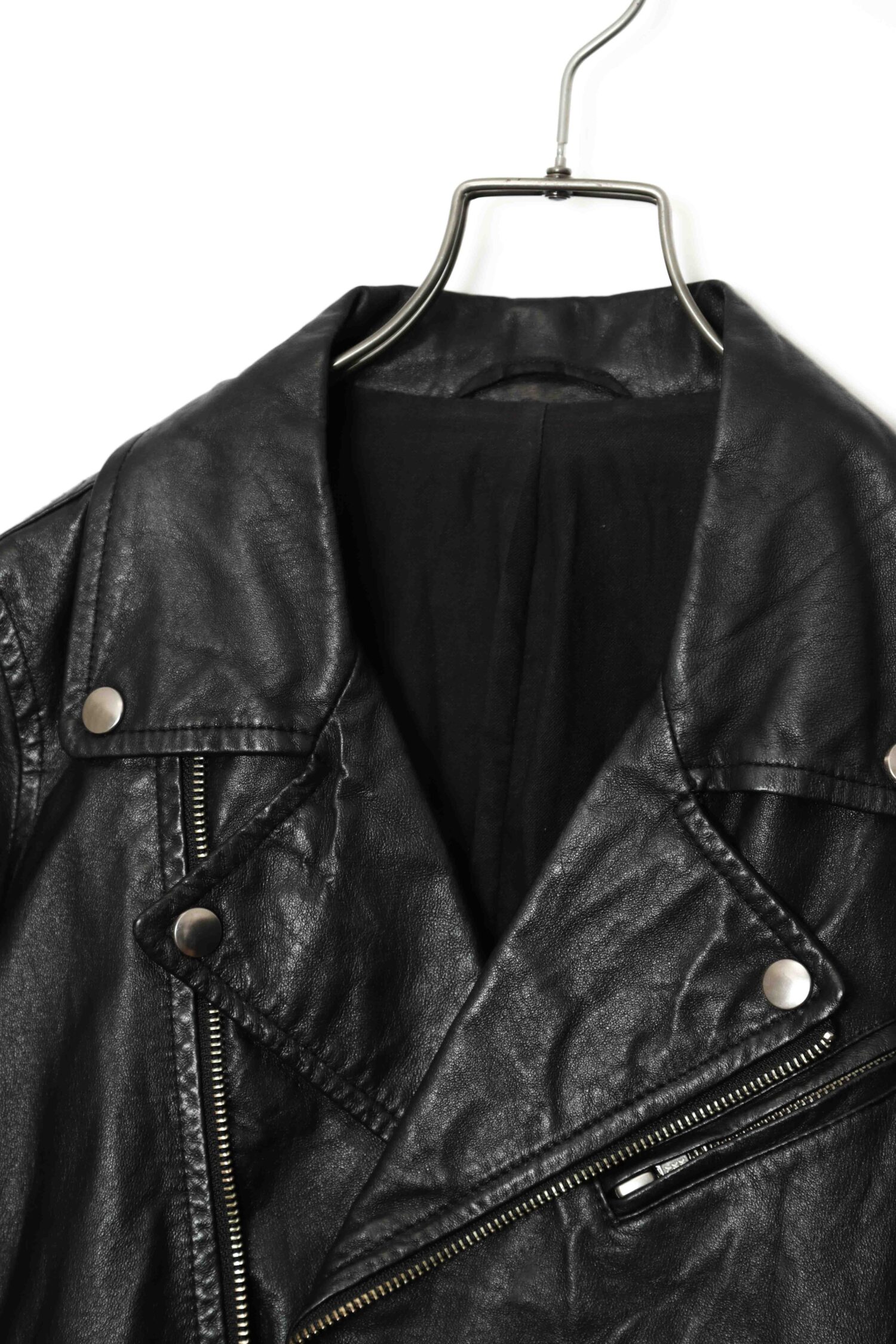 Alternative view of VINTAGE LEATHER RIDERS JACKET/S