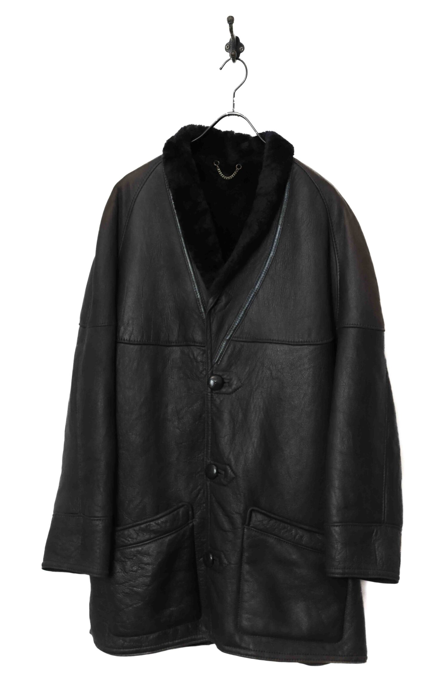 VINTAGE MOUTON JACKET/XL
