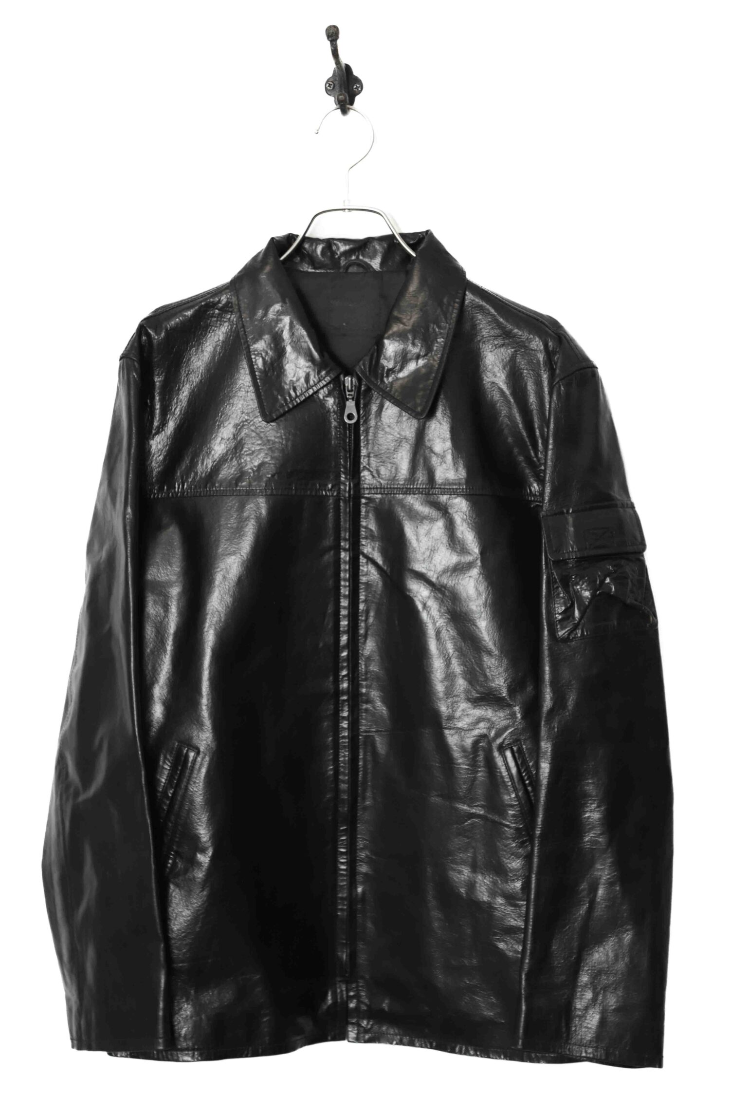 USED BLACK BOMBER JACKET/XL | 古着屋FERANTRACING【公式】|東京