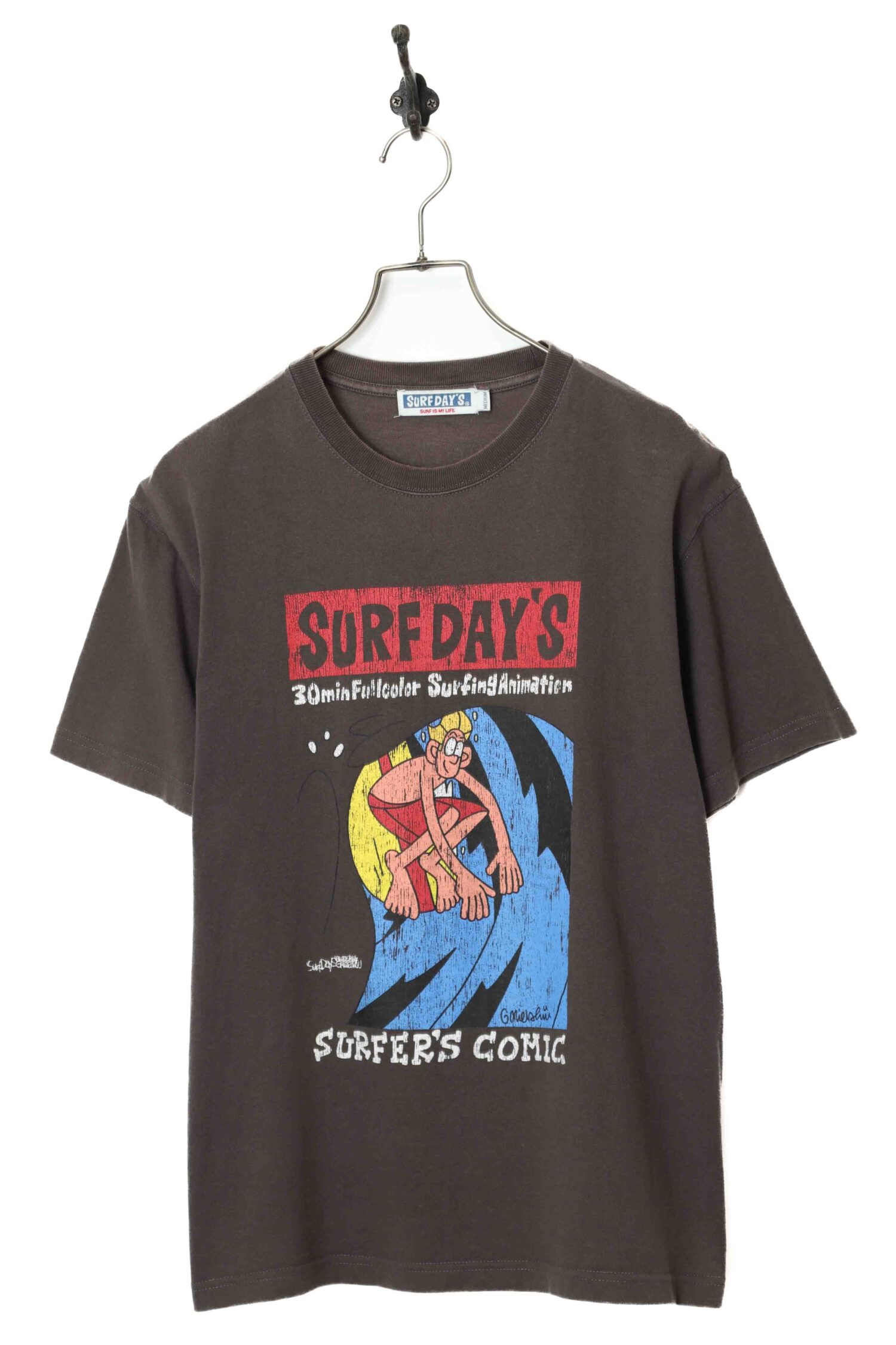 USED SURF PRINTED T-SHIRT/M