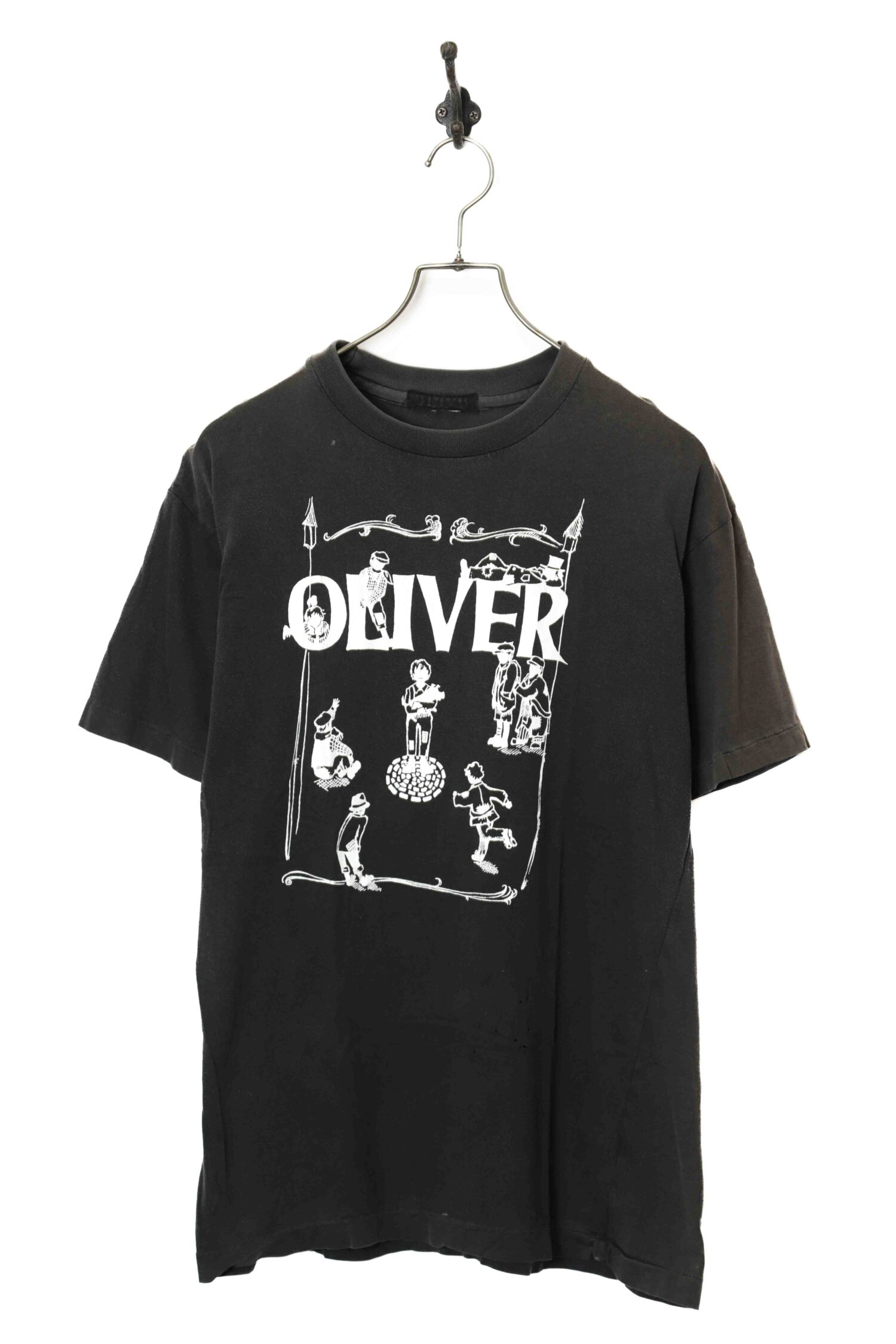 USED PRINTED T-SHIRT/OLIVER/M