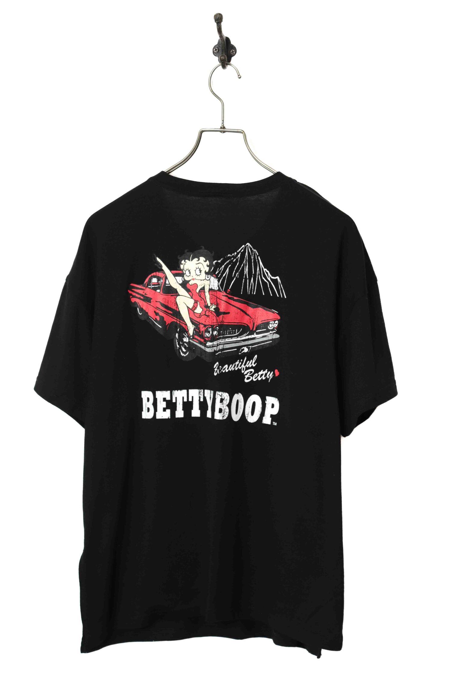 USED BETTY BOOP PRINTED T-SHIRT/L