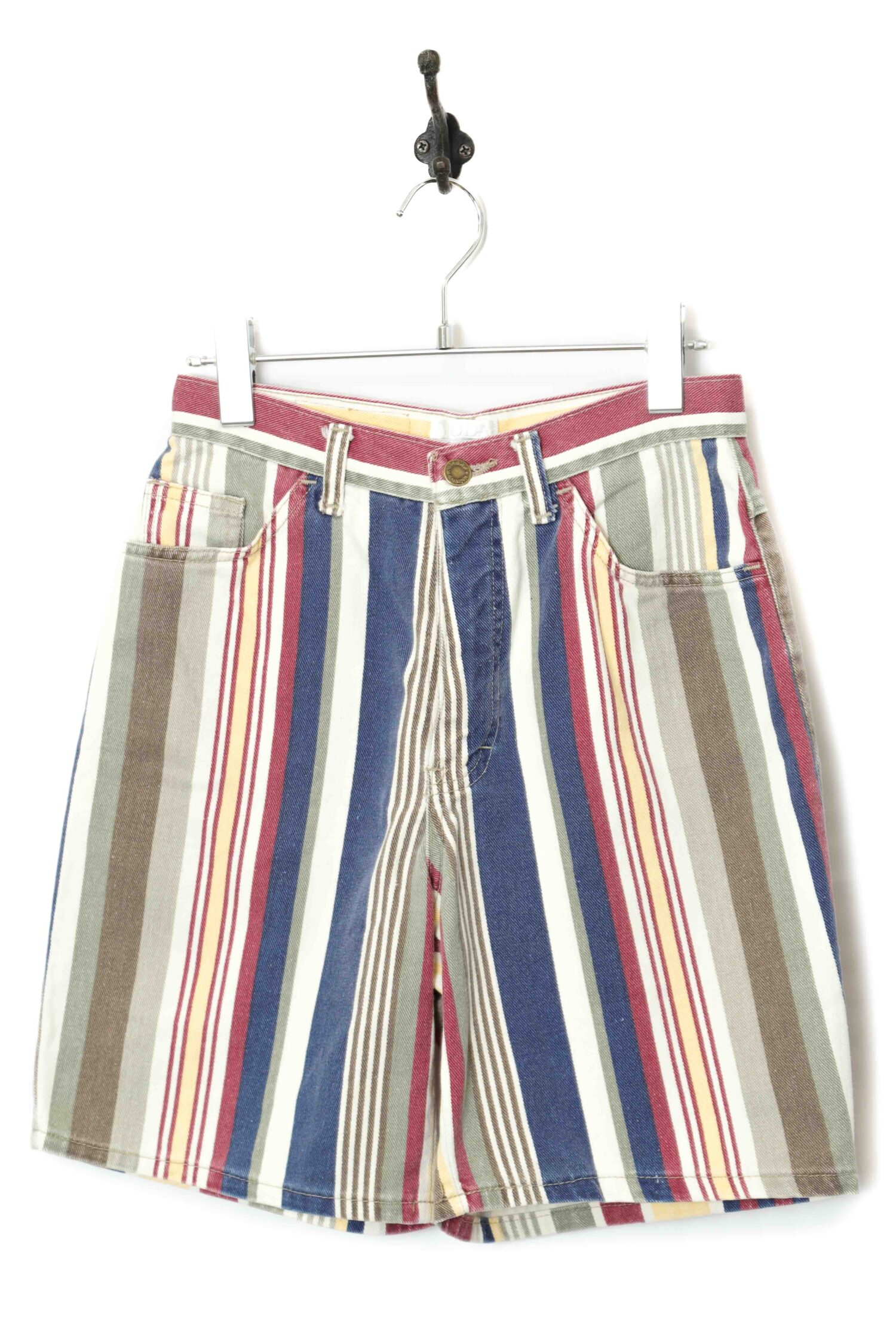 VINTAGE STRIPED SHORTS/W66
