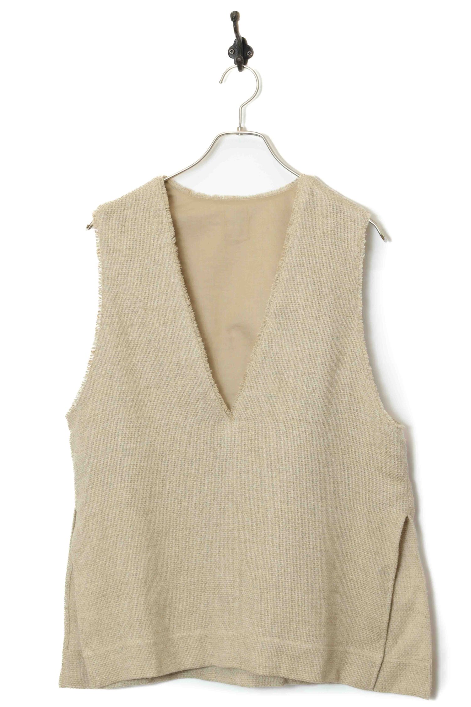 VINTAGE LINEN VEST/XL