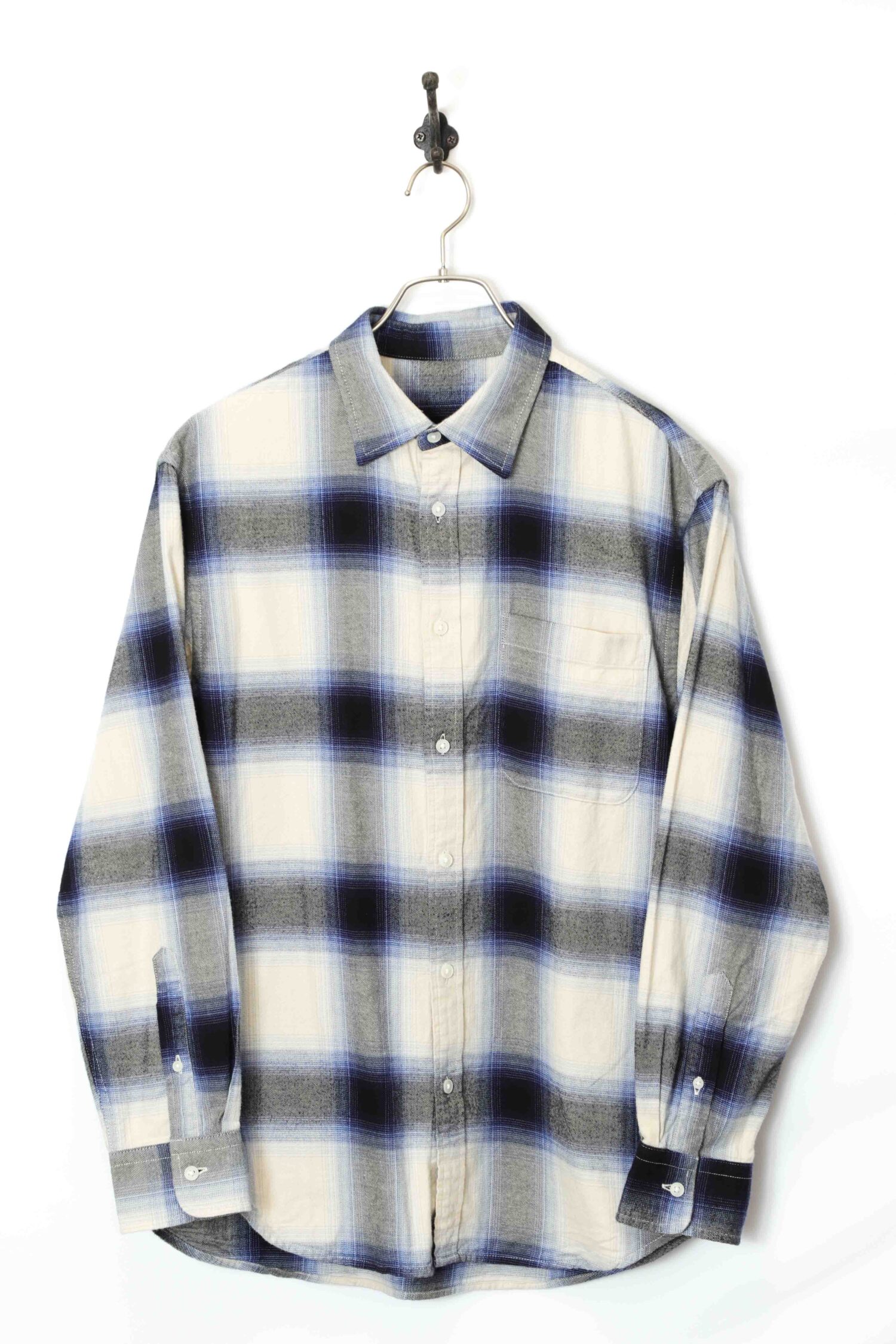 VINTAGE CHECK SHIRT/L