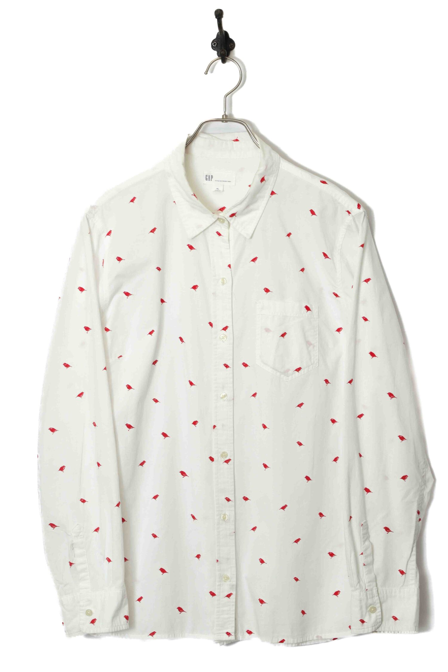 USED GAP PRINTED SHIRT/XL