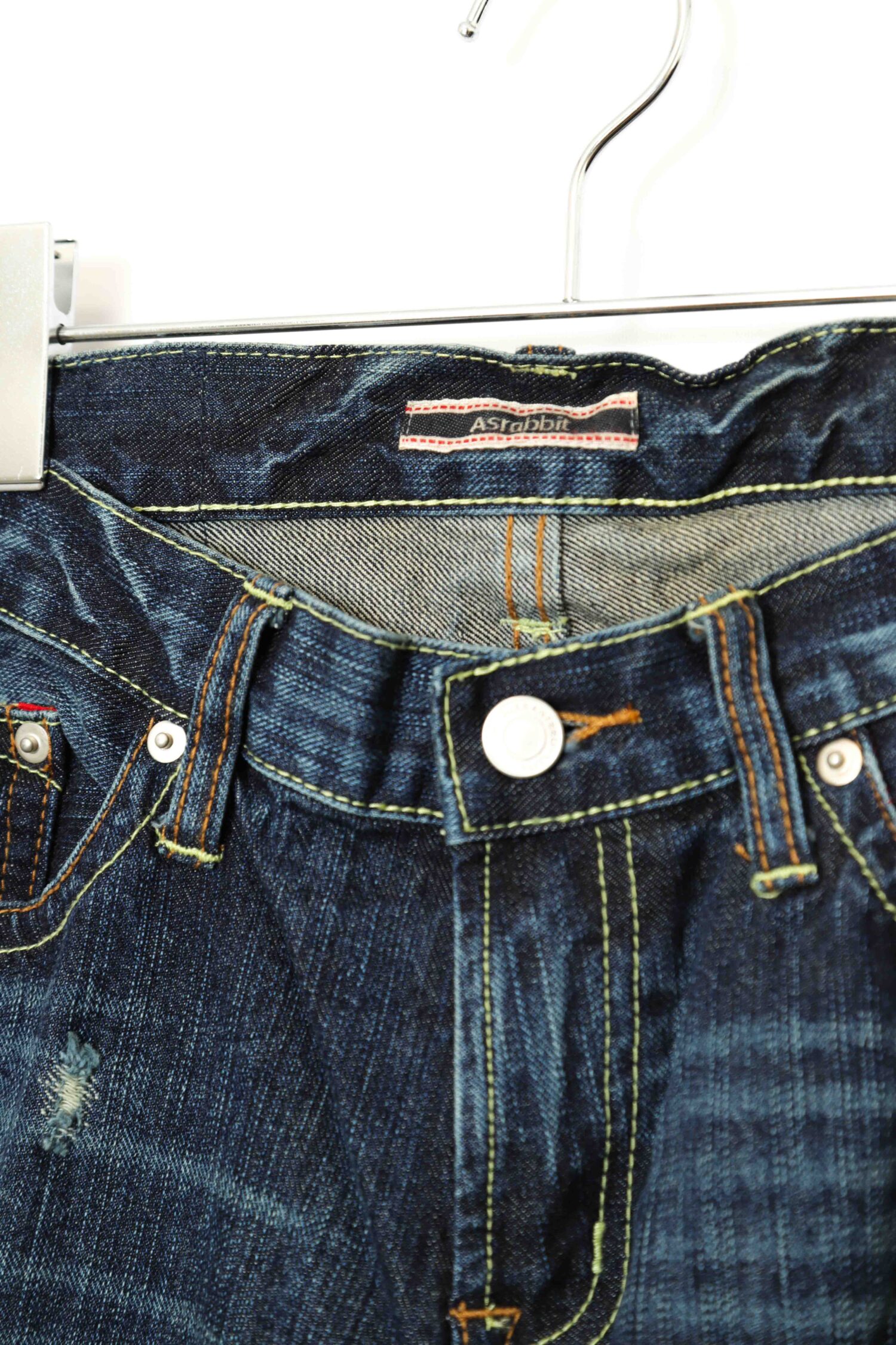 Alternative view of USED PAINTED FLARE DENIM PANTS/W80