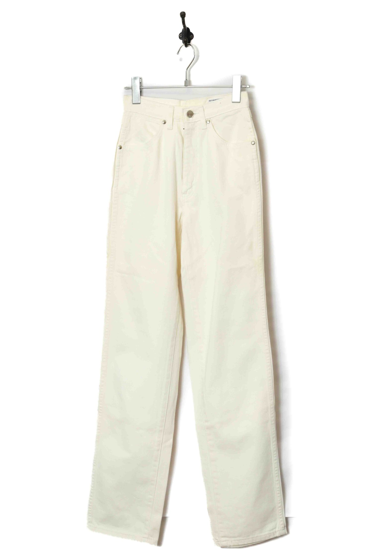 USED WRANGLER WHITE DENIM PANTS/W60