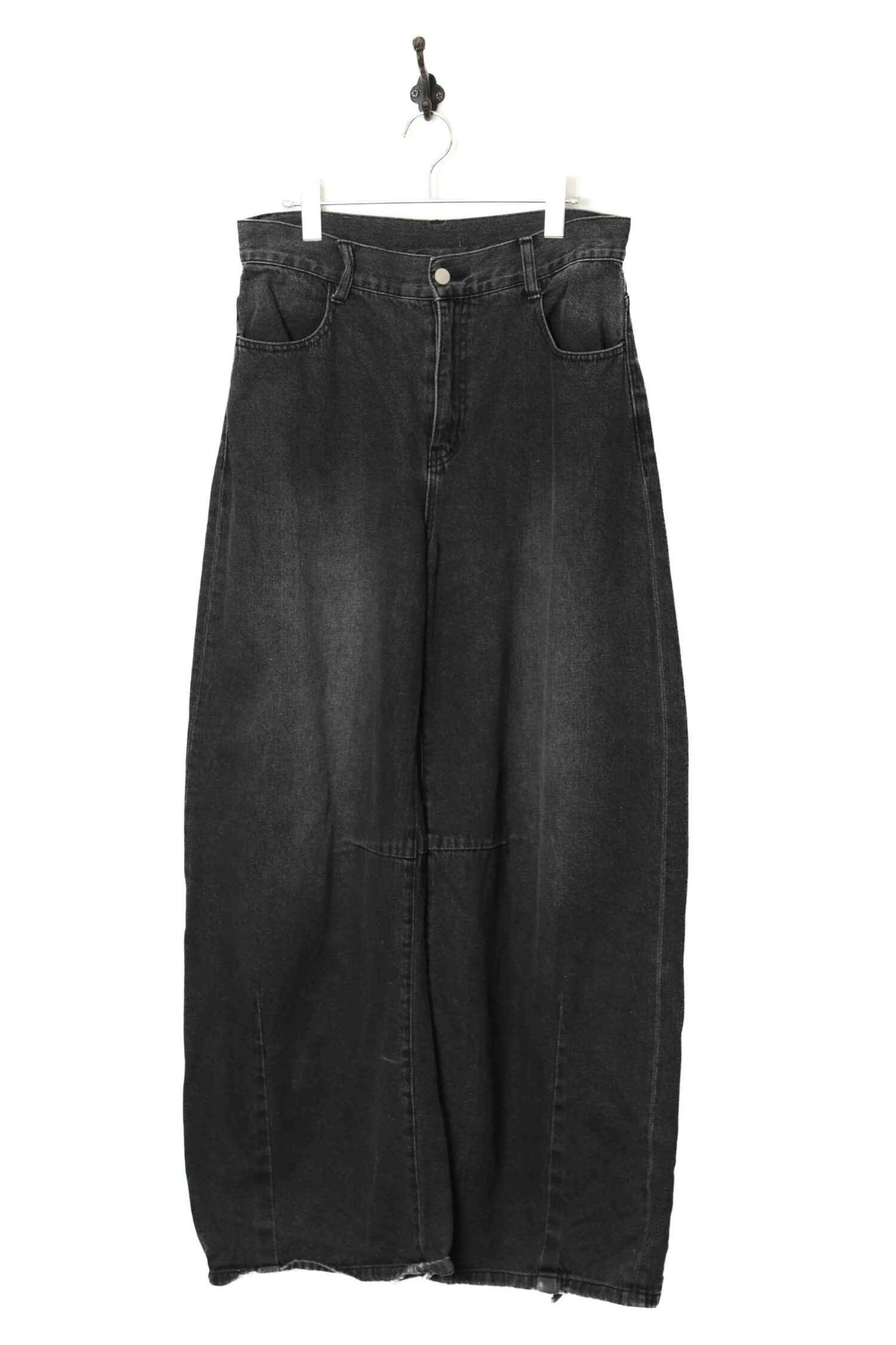 VINTAGE WIDE DENIM PANTS/W80