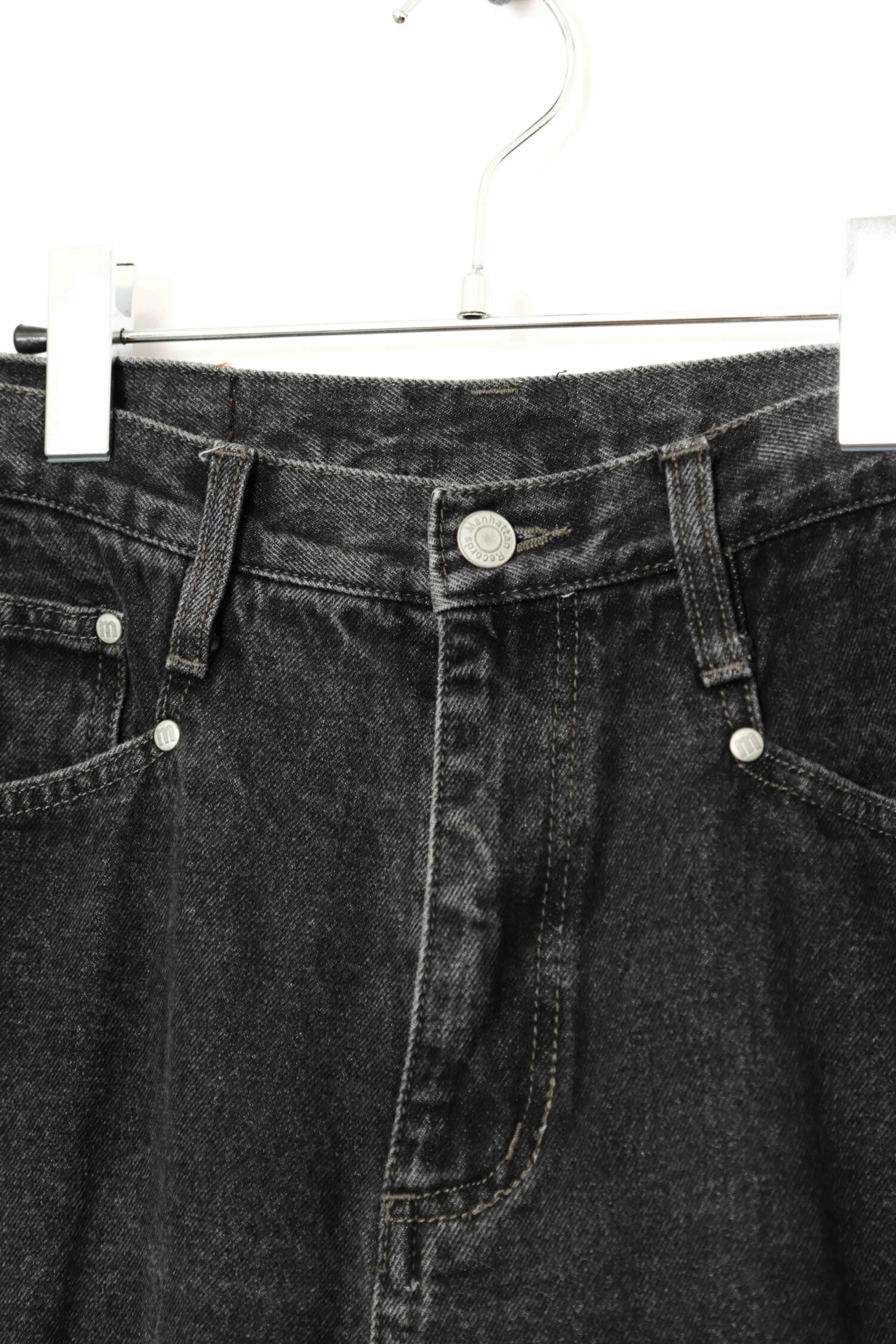 Alternative view of VINTAGE BLACK DENIM PANTS/W78