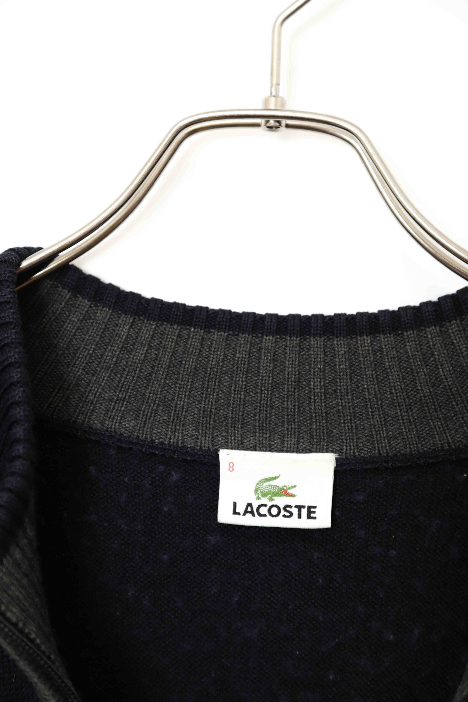 Alternative view of USED LACOSTE ZIP-UP KNITED SWEATER/L