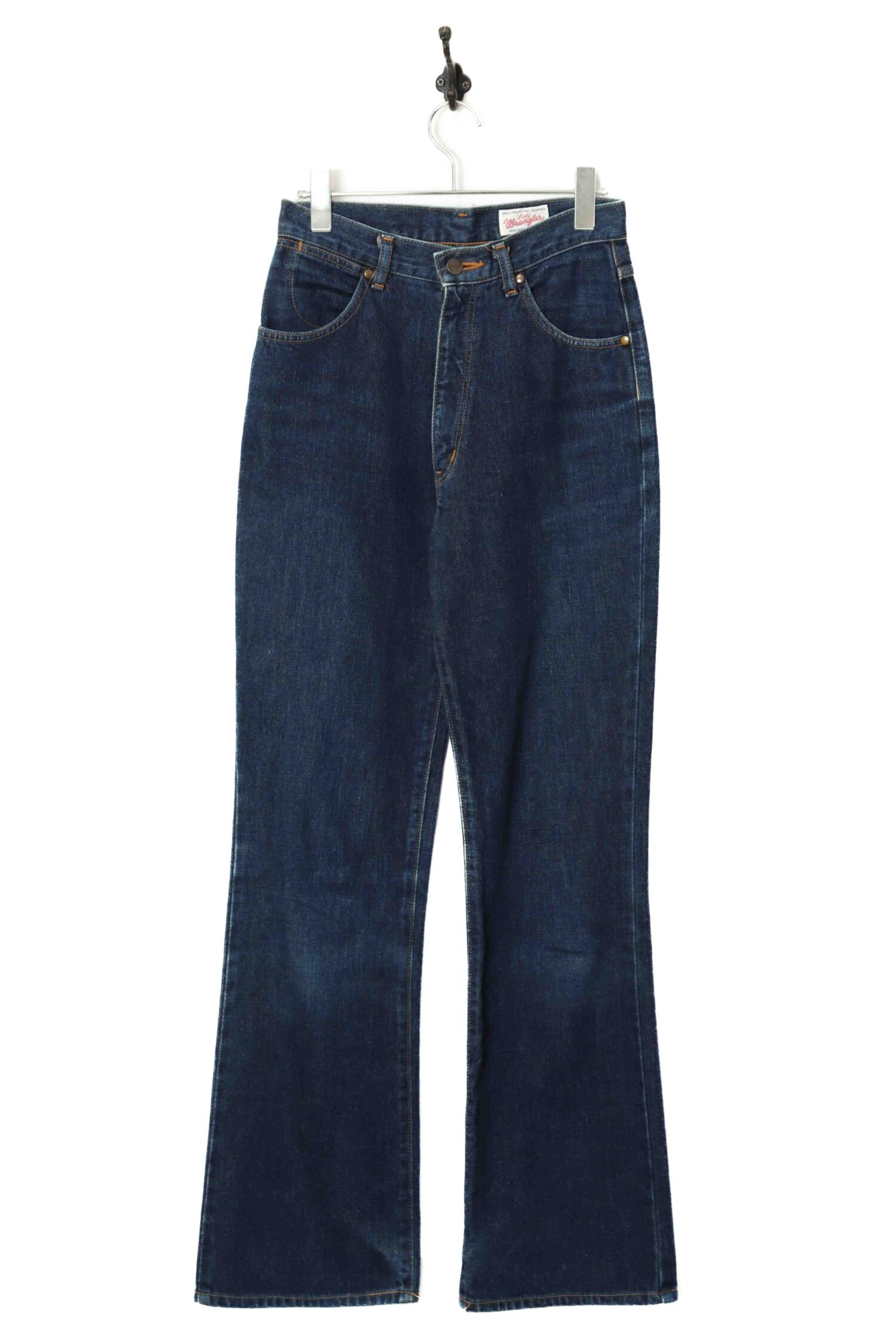 USED WRANGLER DENIM FLARE PANTS/W70
