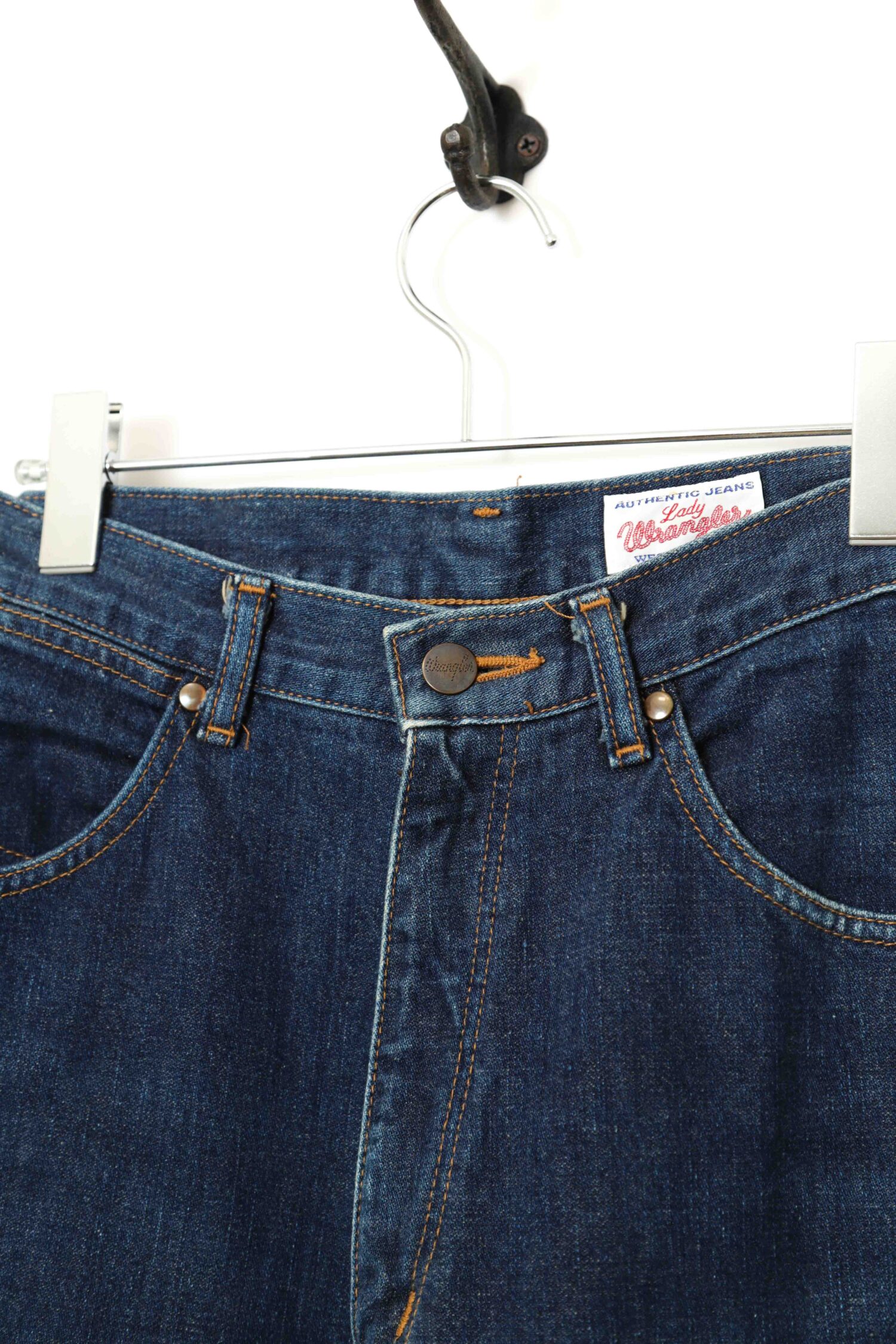 Alternative view of USED WRANGLER DENIM FLARE PANTS/W70
