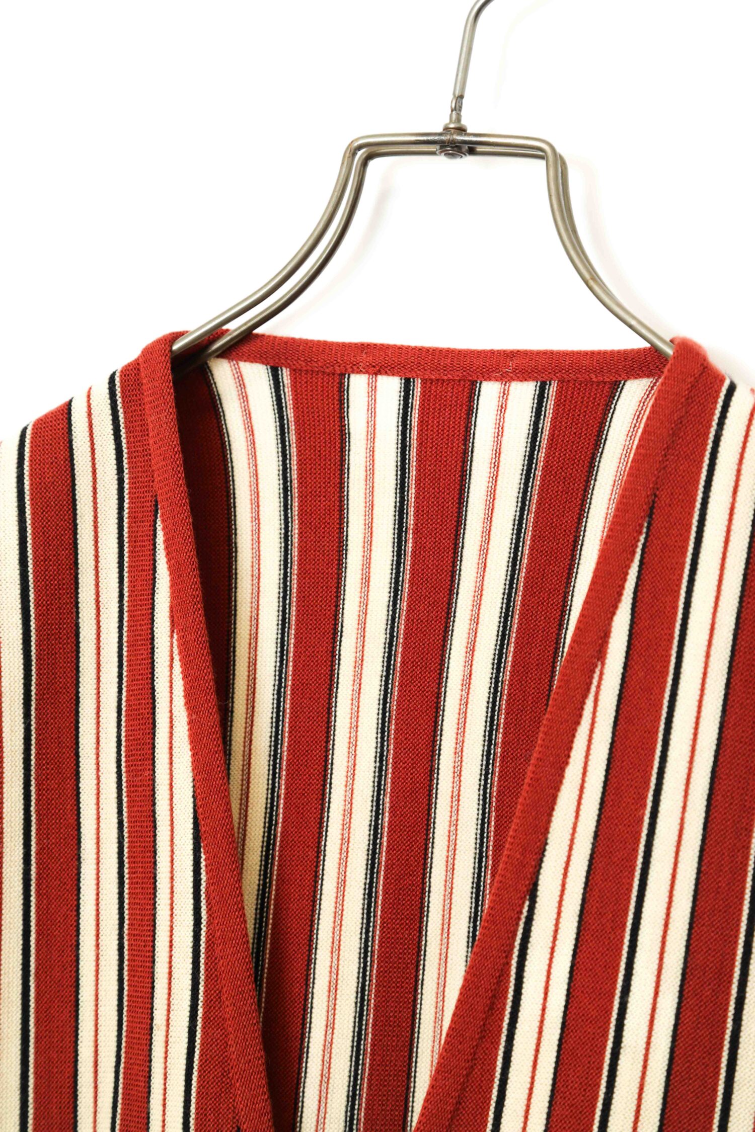 Alternative view of VINTAGE STRIPE KNITED CARDIGAN/M