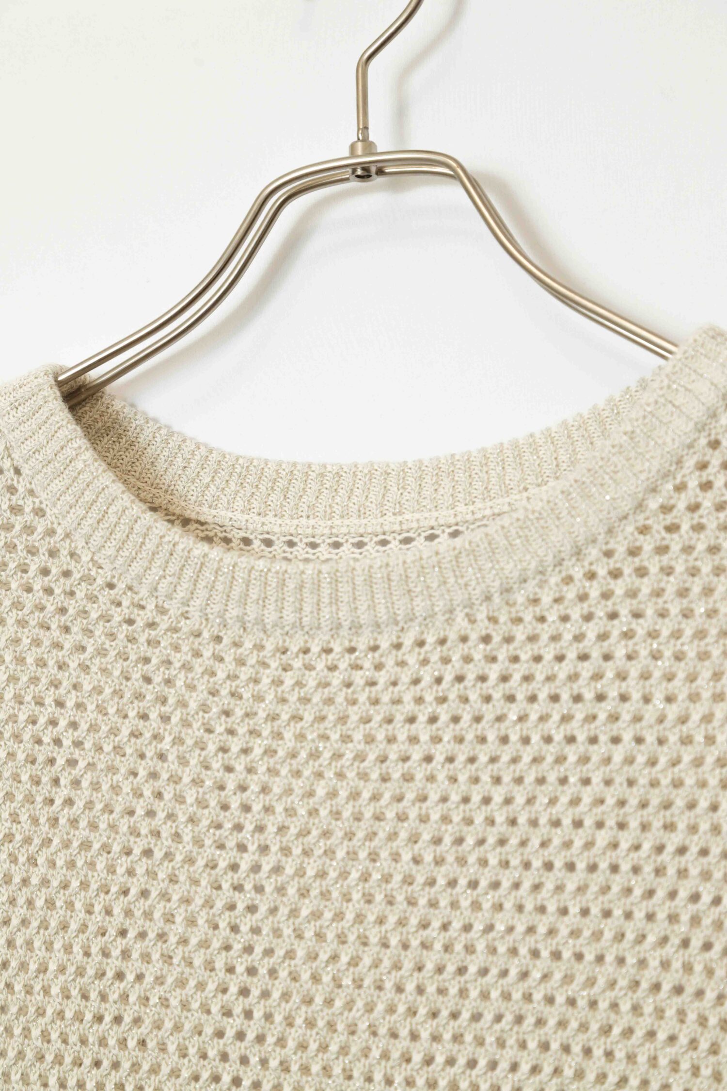 Alternative view of VINTAGE MESH KNIT VEST/M