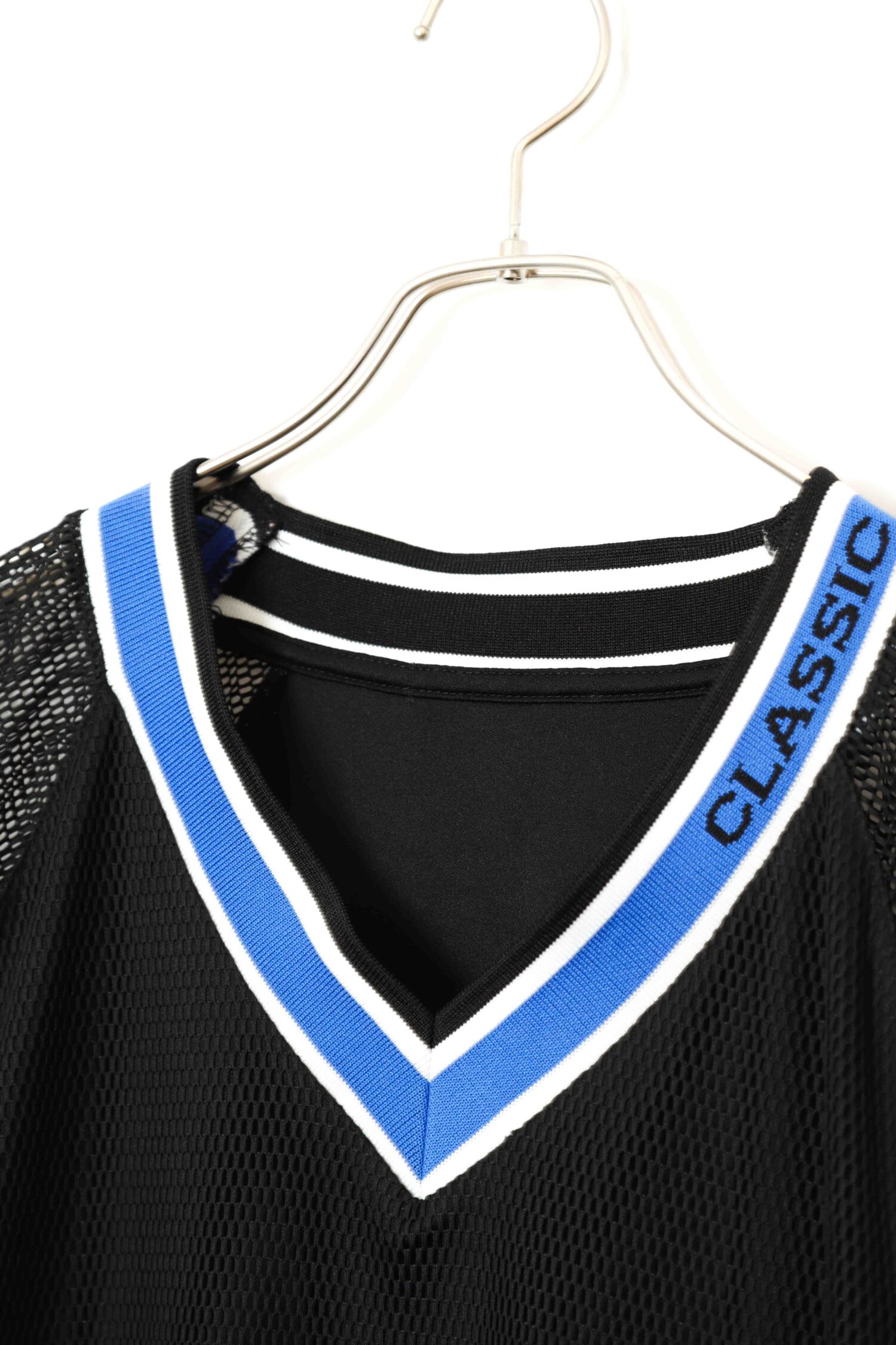 Alternative view of VINTAGE MESH V-NECK T-SHIRT/M