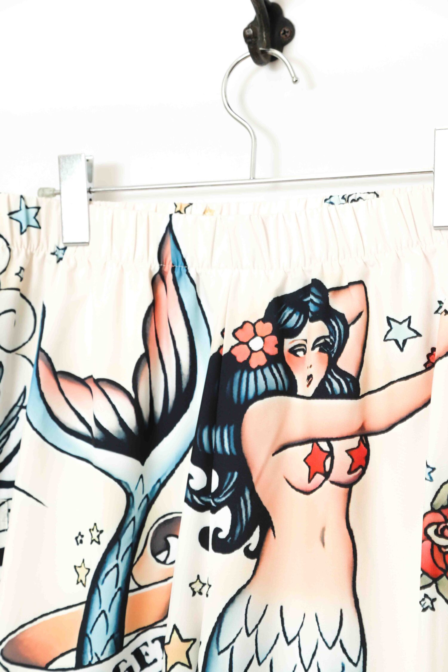 Alternative view of VINTAGE PRINTED EASY PANTS/W76-82
