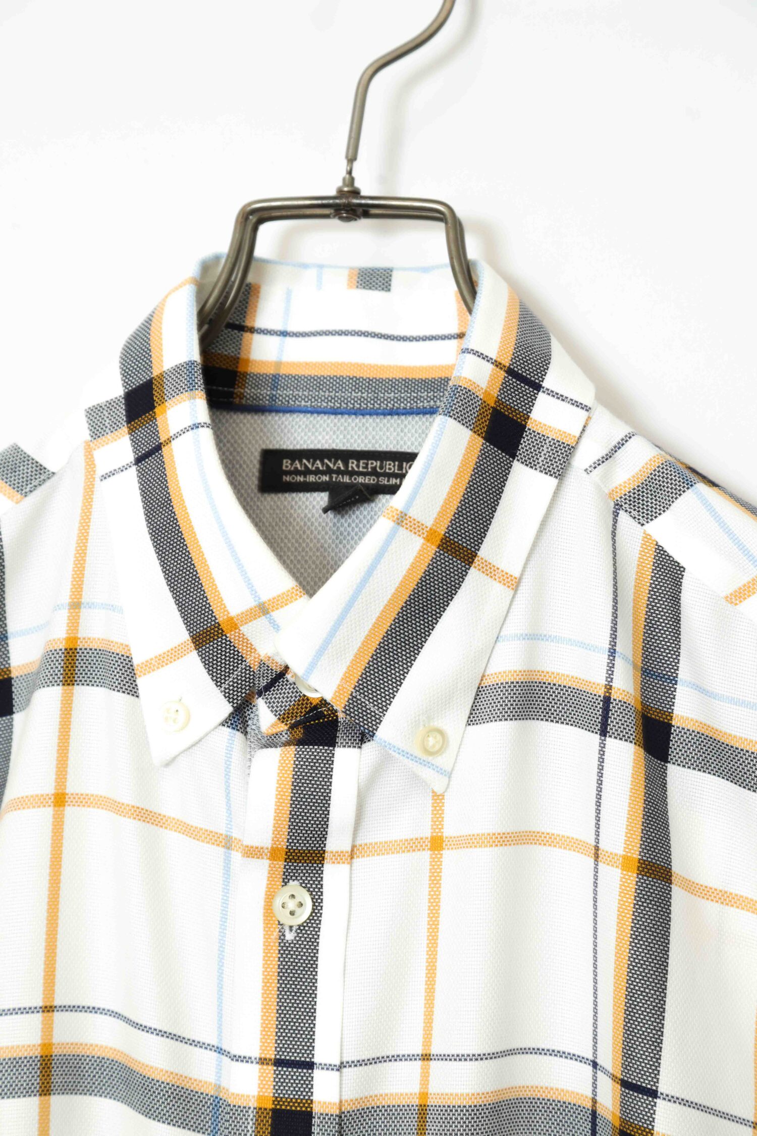 Alternative view of USED BANANA REPUBLIC CHECK SHIRT/M