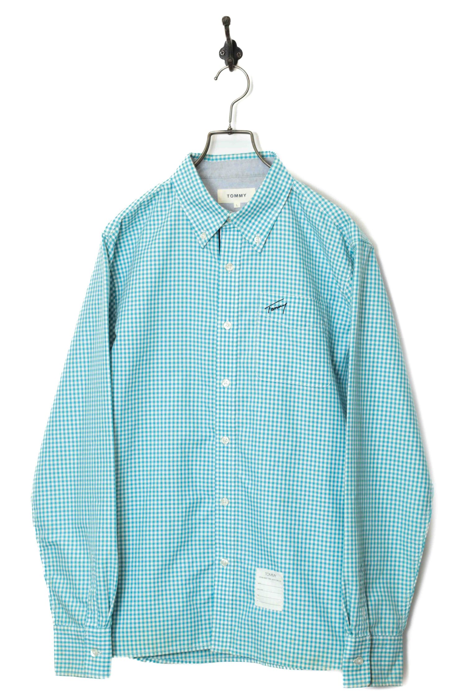 USED TOMMY HILFIGER CHECK SHIRT/L