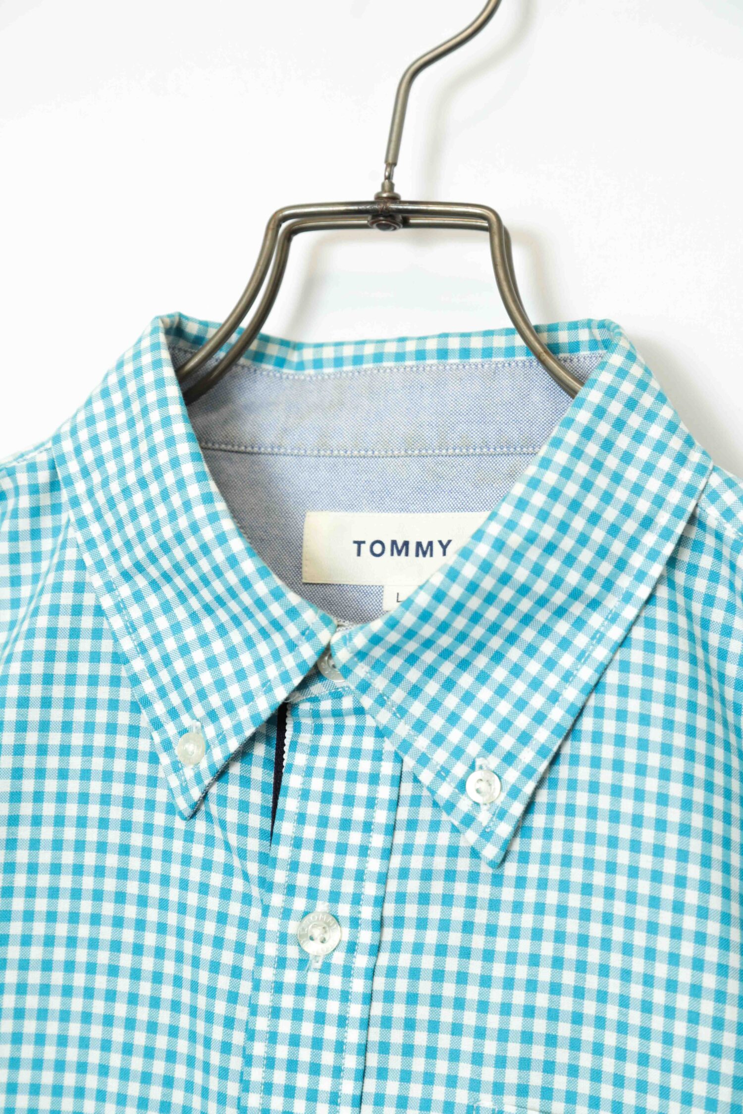 Alternative view of USED TOMMY HILFIGER CHECK SHIRT/L