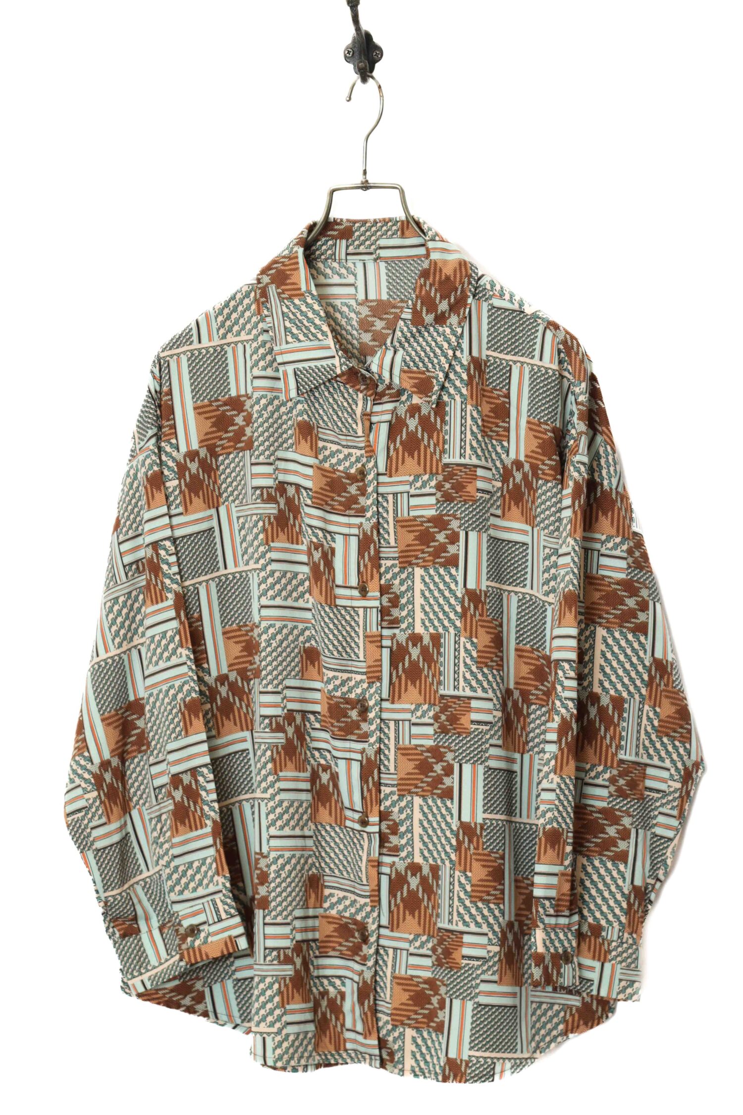 VINTAGE PRINTED SHIRT/L