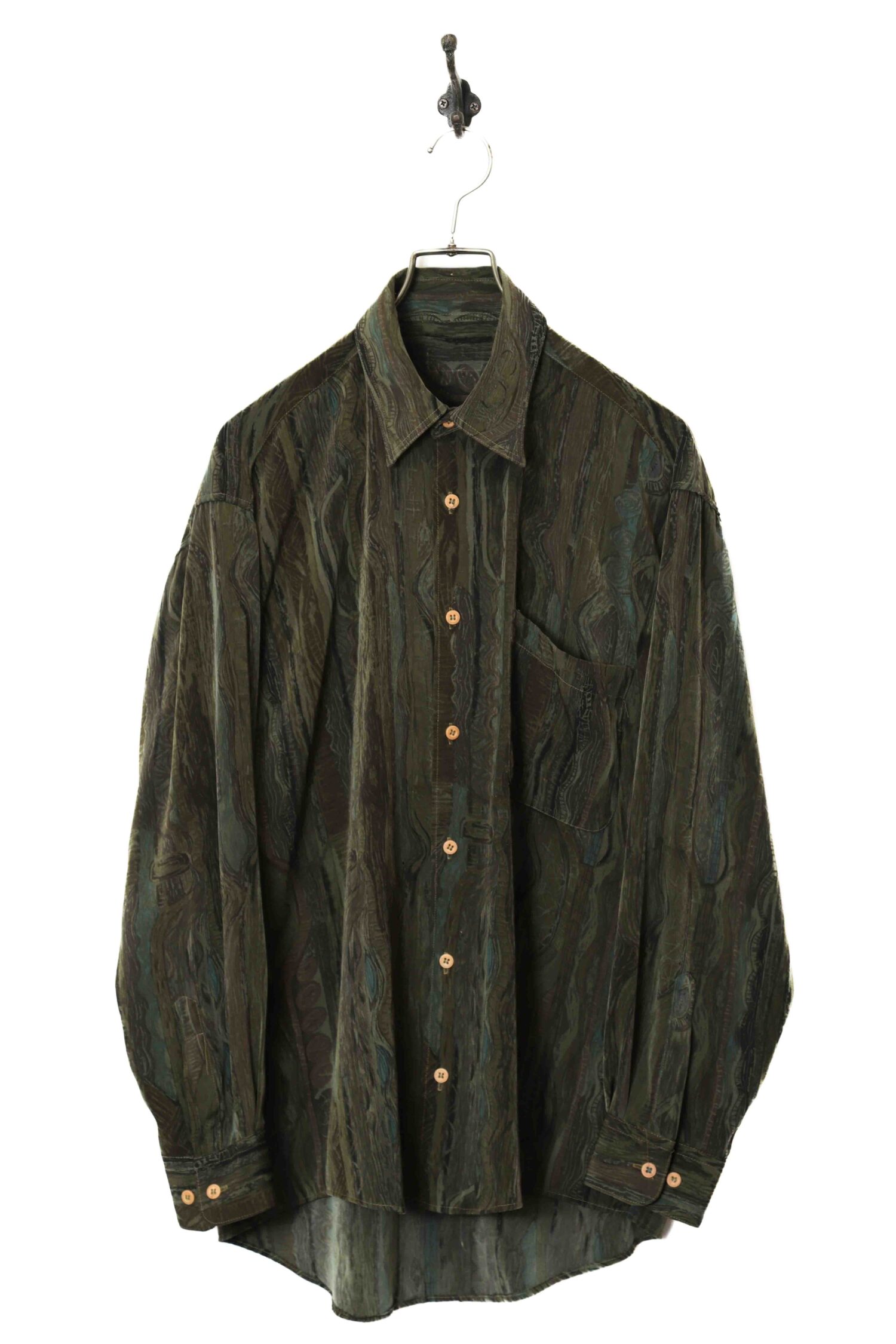 VINTAGE PRINTED SHIRT/L