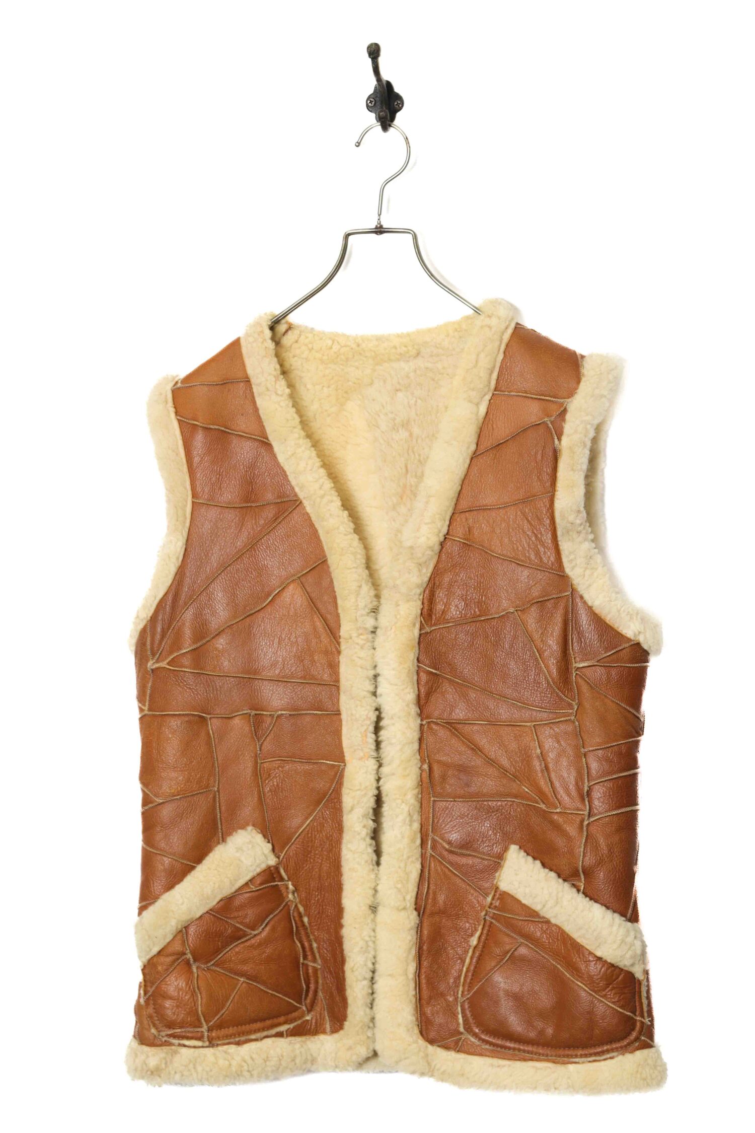 VINTAGE MOUTON VEST/L
