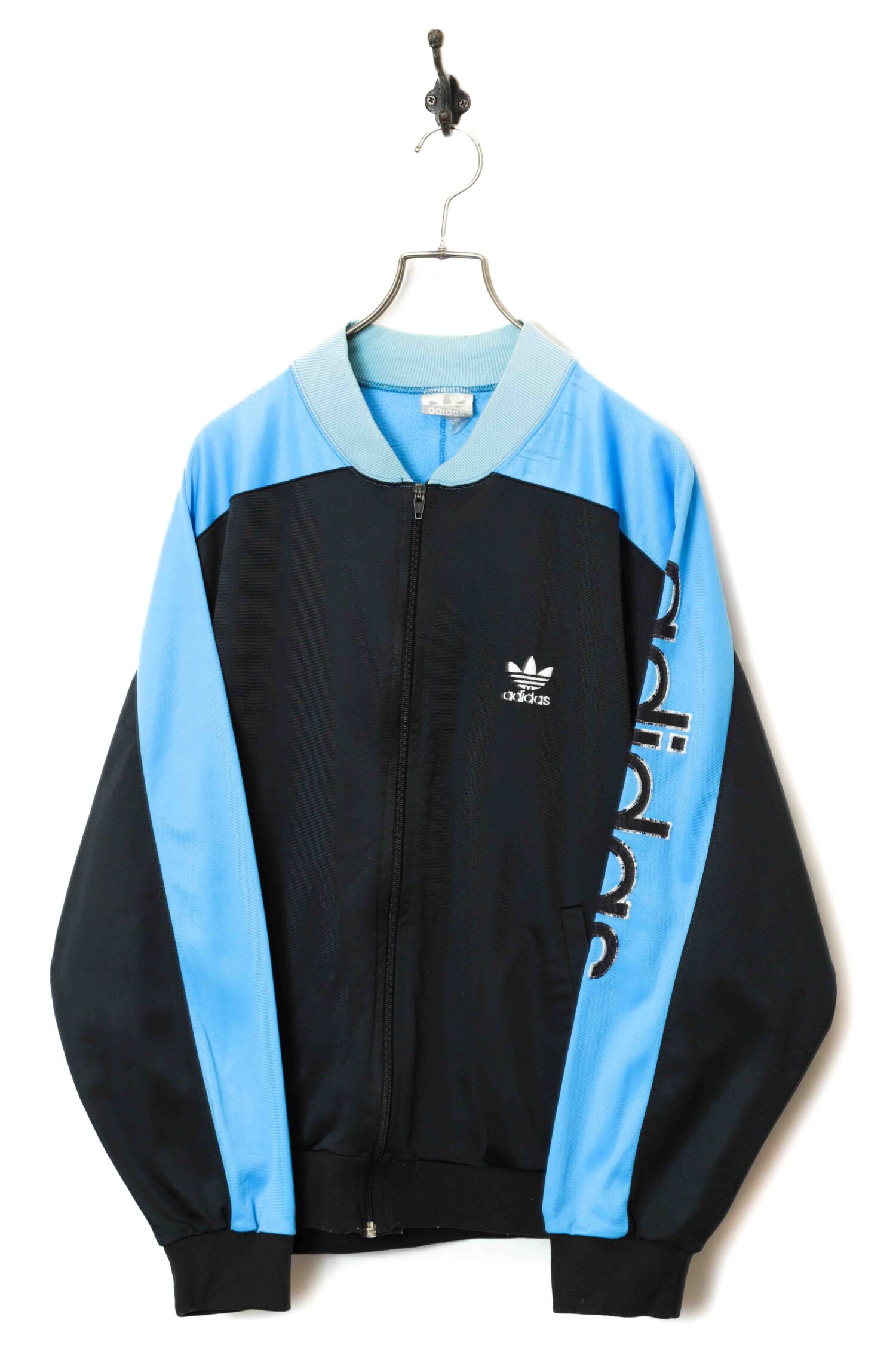 80'S ADIDAS TRACK JACKET/MADE IN USA/L