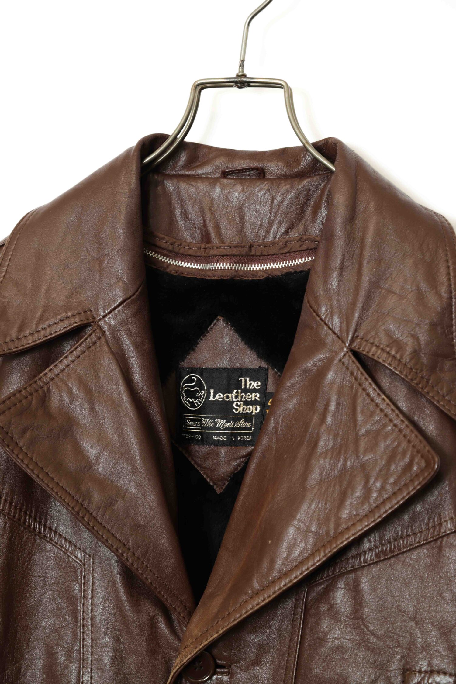 Alternative view of USED SEARS LEATHER COVERALL JACKET/XL