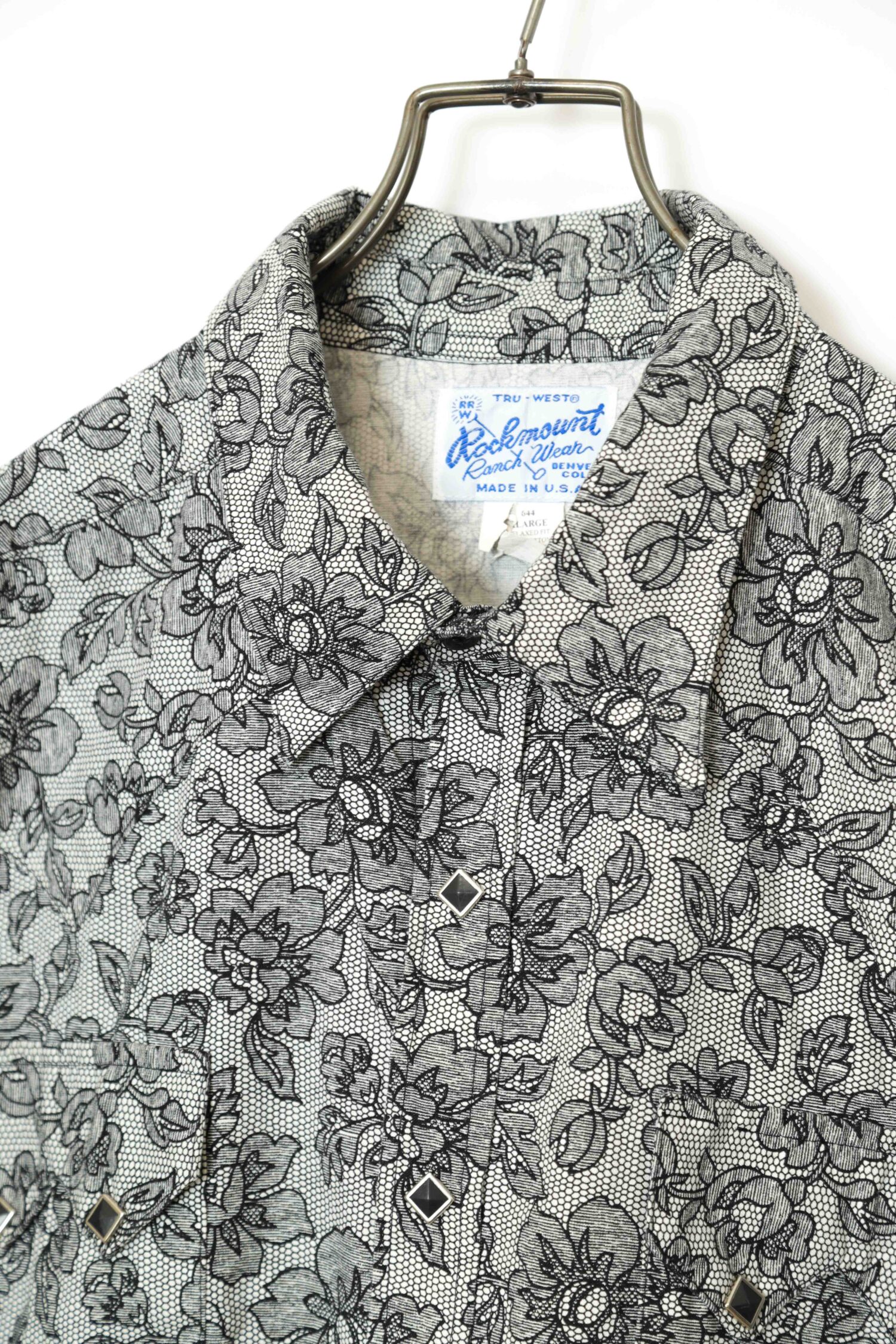 Alternative view of USED ROCKMOUNT WESTERN PRINTED SHIRT/XL