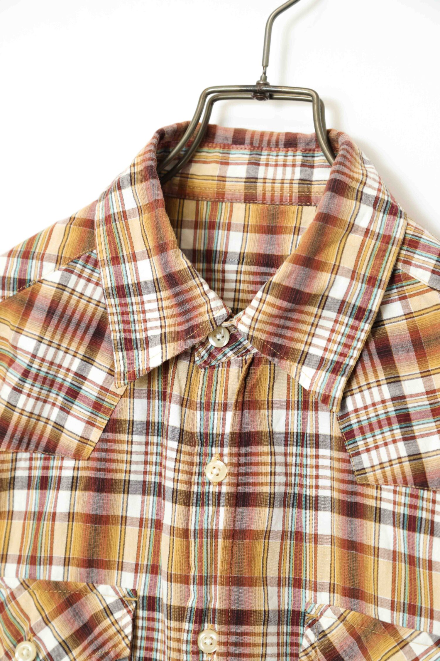 Alternative view of VINTAGE CHECK PRINTED SHIRT/M
