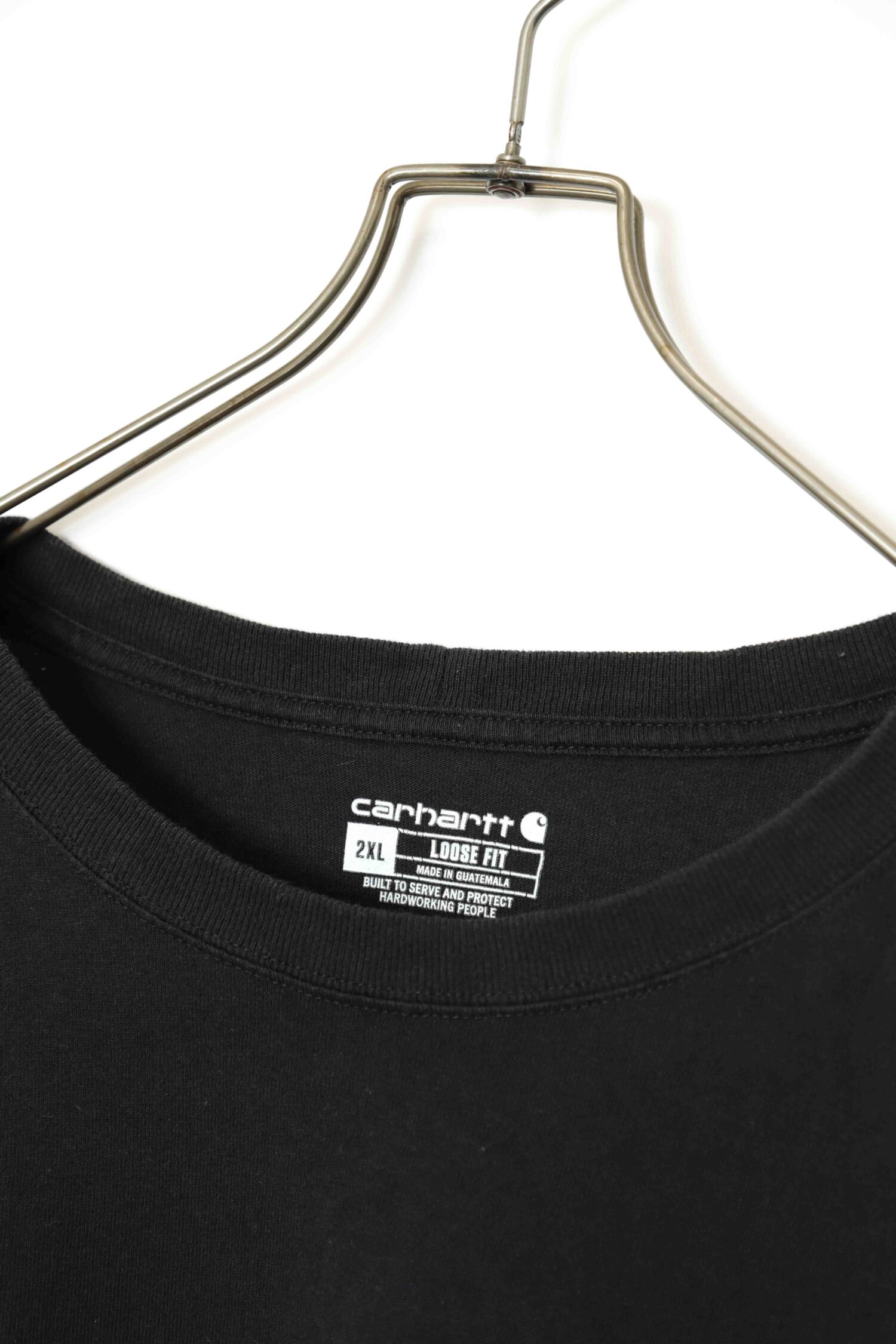 Alternative view of USED CARHARTT LOGO LONG SLEEVE T-SHIRT/XXL
