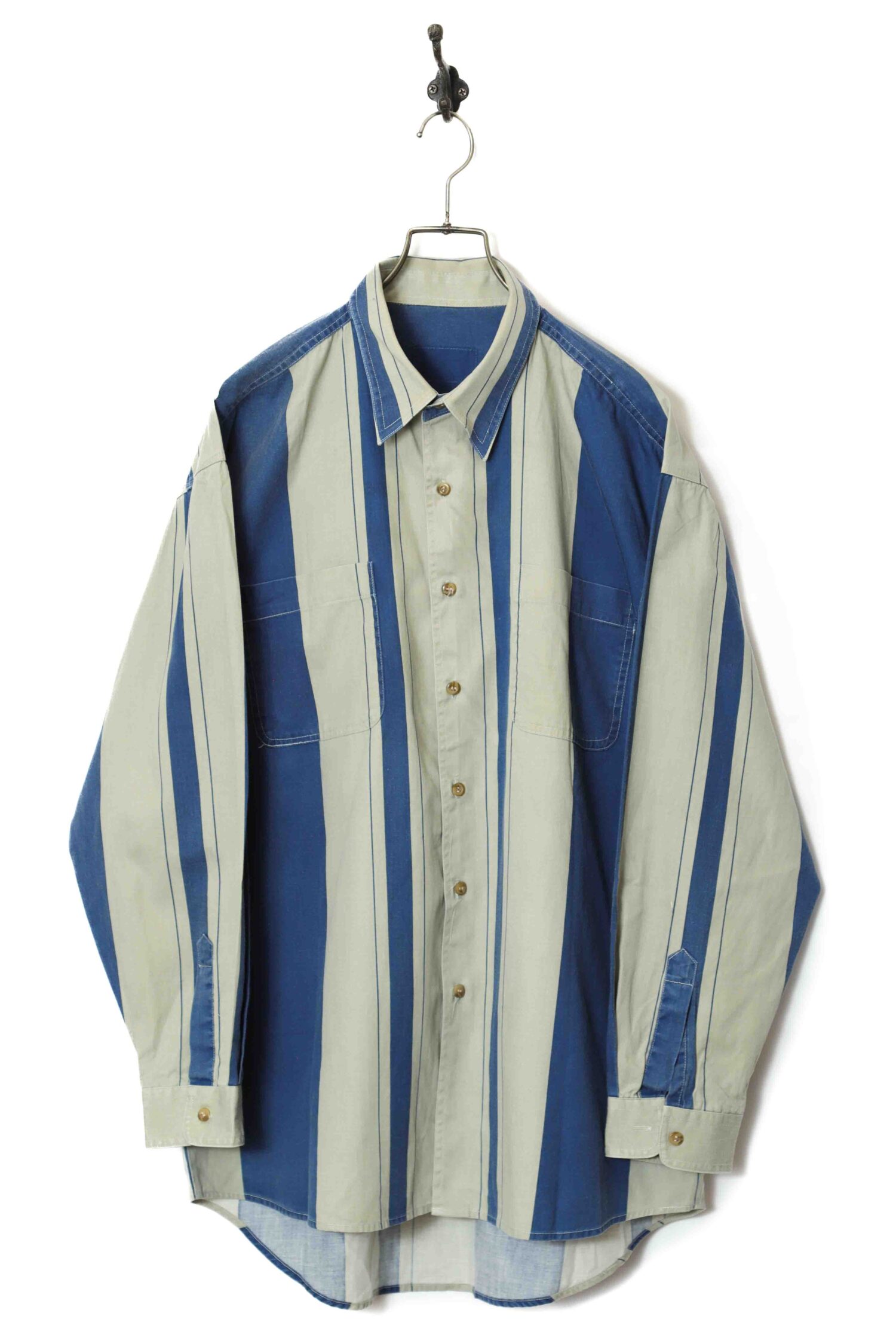 VINTAGE STRIPE SHIRT/L