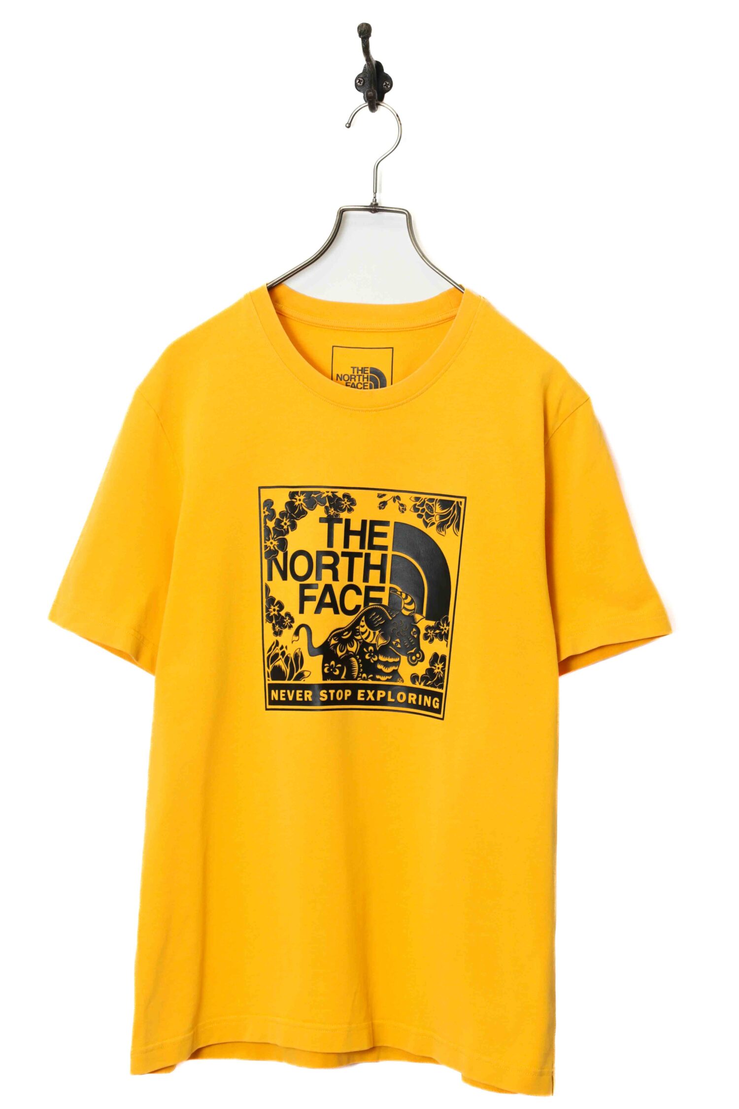 USED THE NORTH FACE PRINTED T-SHIRT/XL