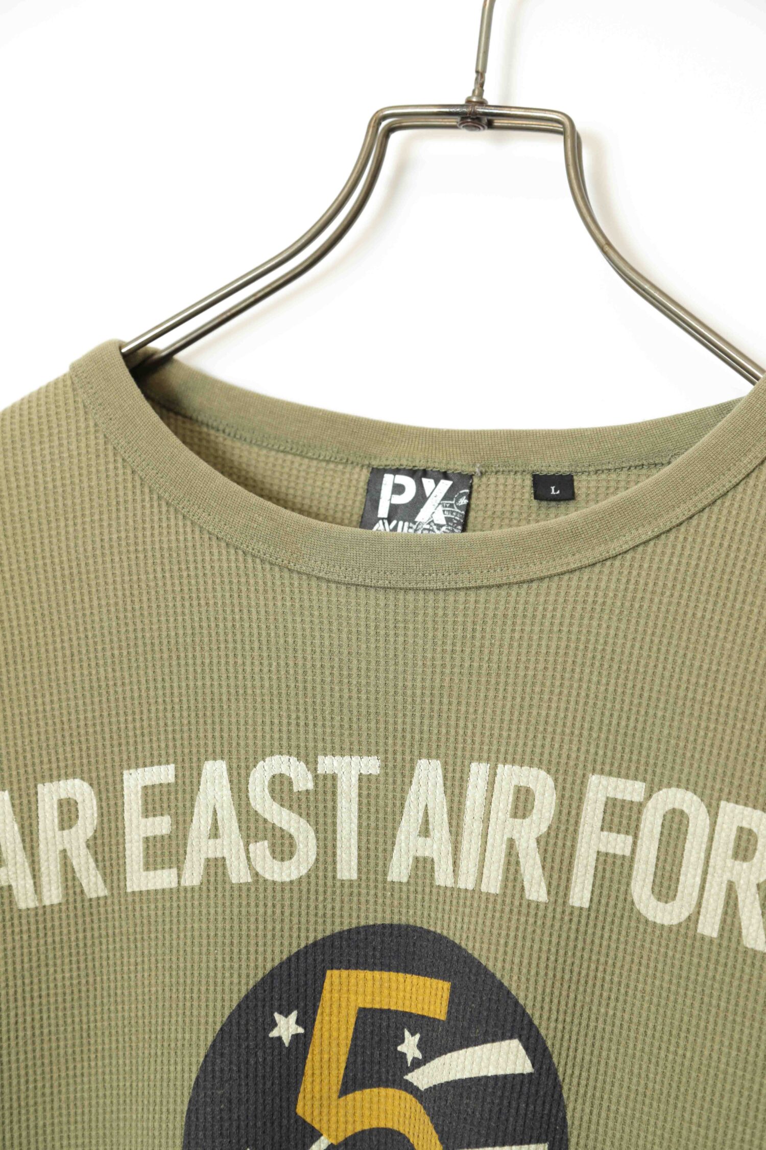 Alternative view of USED AVIREX PRINTED LONG SLEEVE T-SHIRT/L