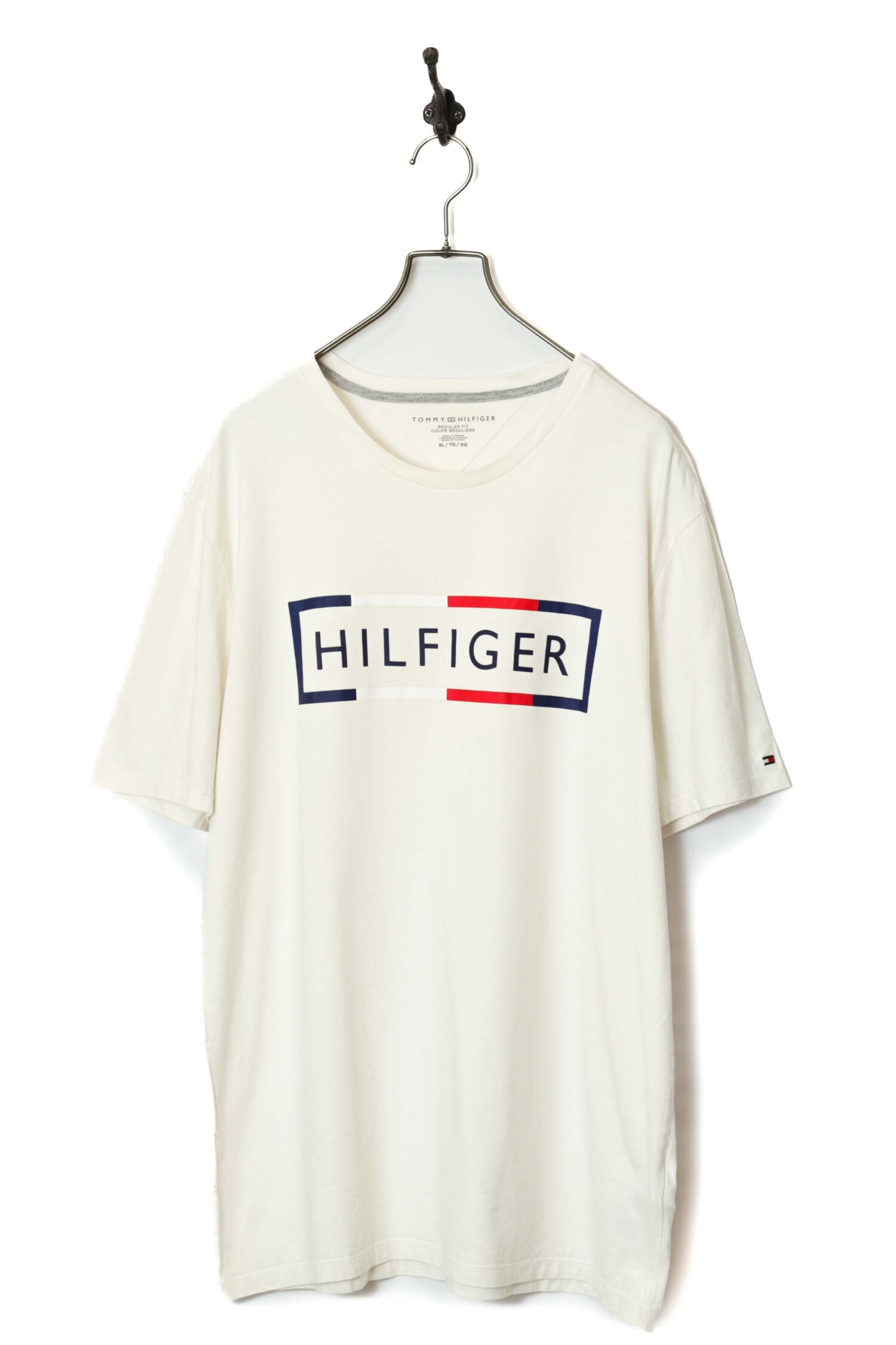 USED TOMMY HILFIGER LOGO T-SHIRT/XL