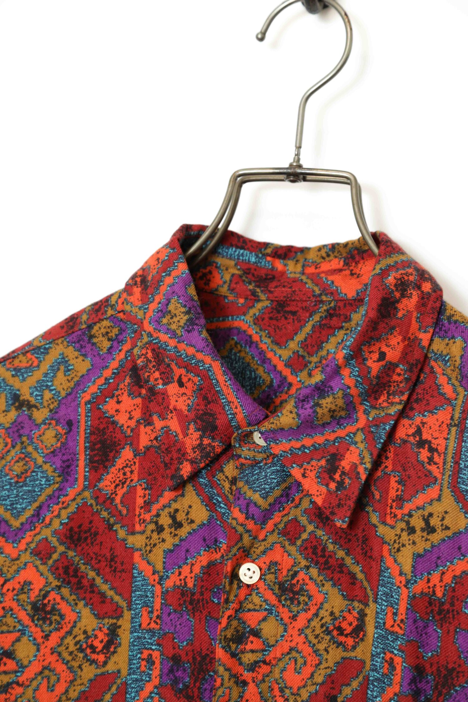 Alternative view of VINTAGE PATTERN PRINTED SHIRT/L