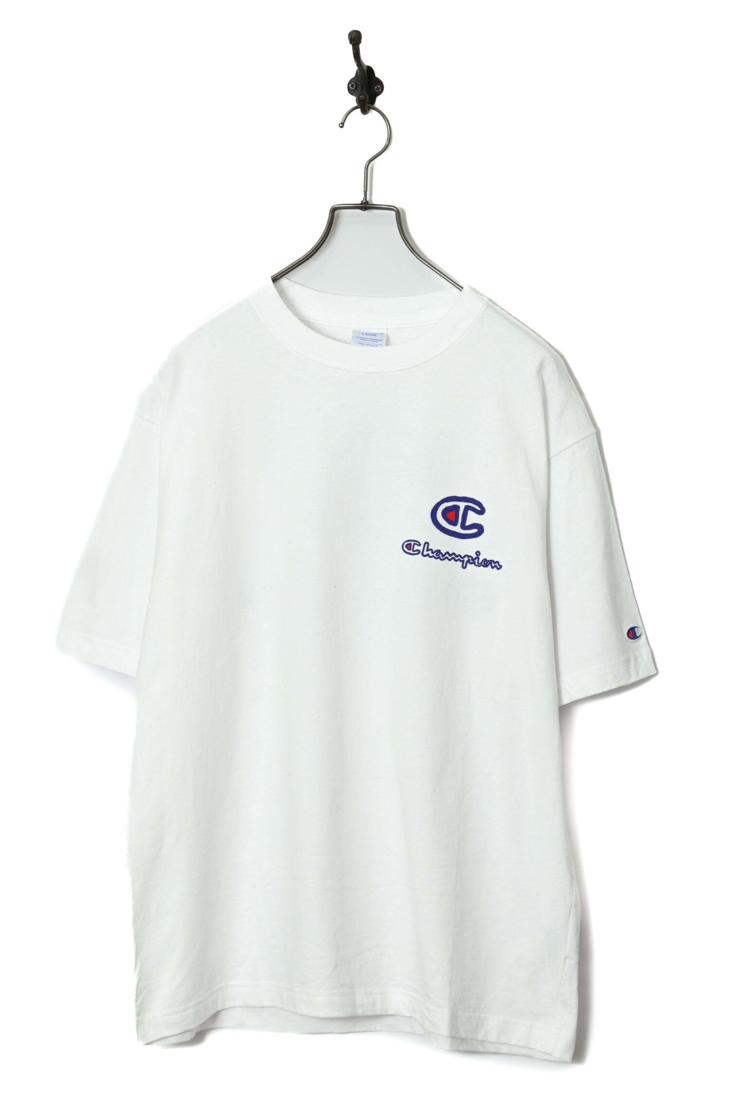 USED CHAMPION PRINTED T-SHIRT/L