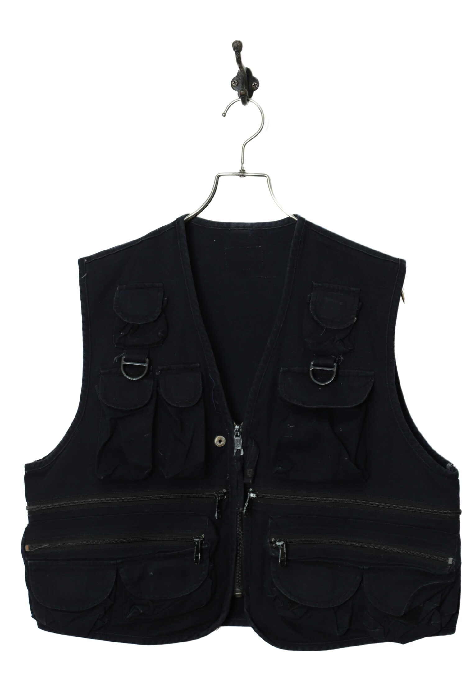 VINTAGE MULTI POCKET VEST/M