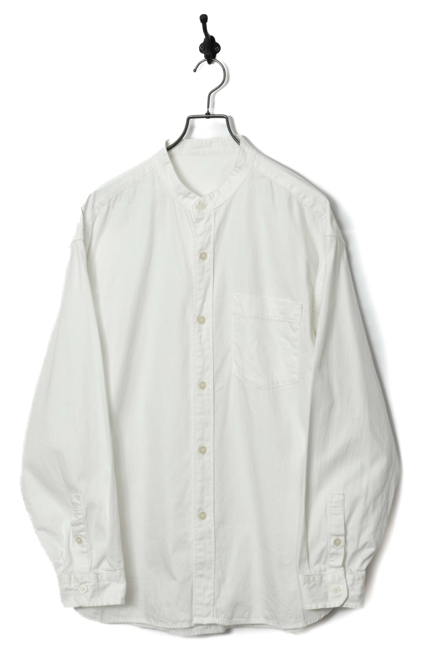 VINTAGE STAND COLLAR SHIRT/L