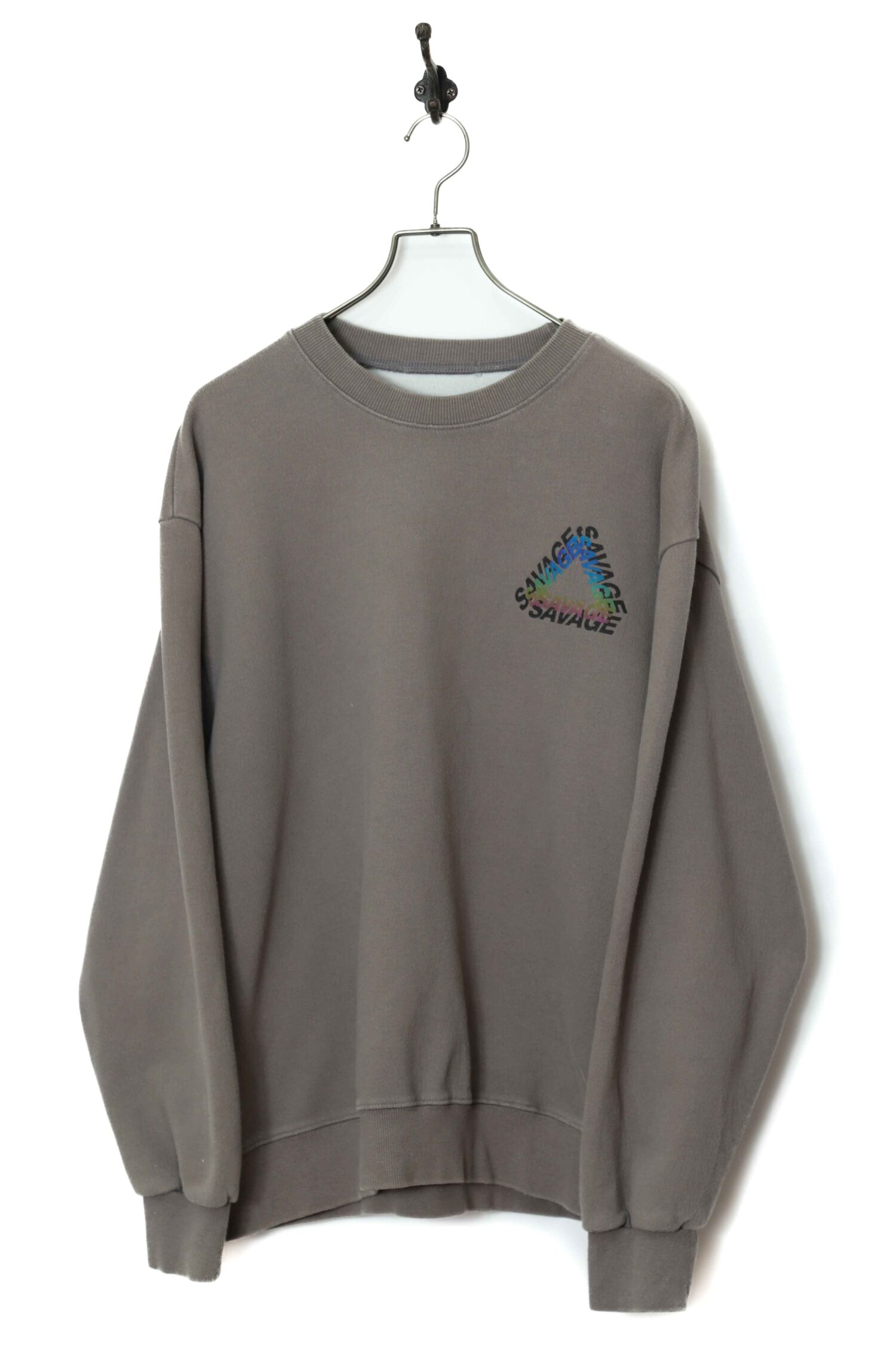 USED PRINTED SWEAT SHIRT/L