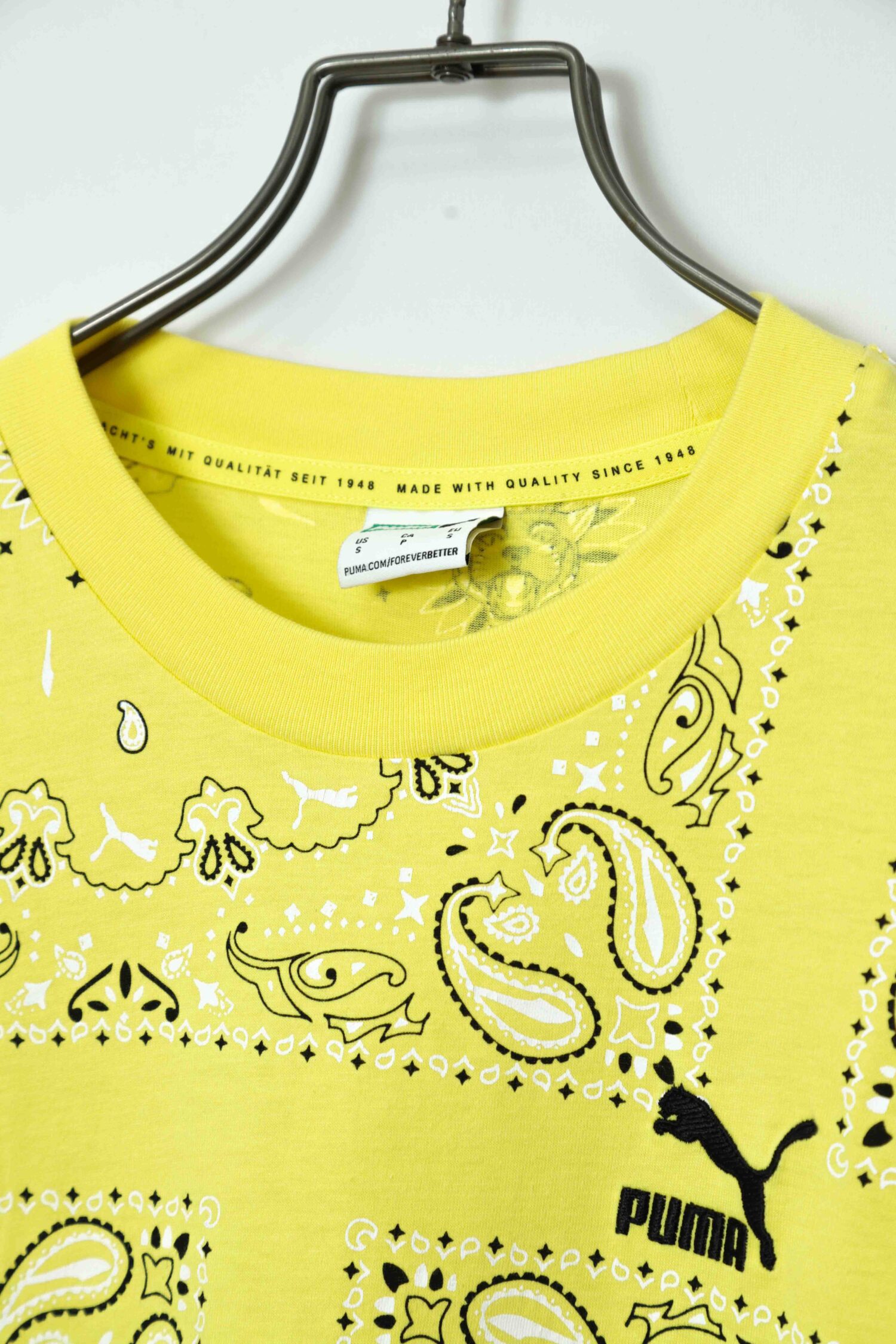 Alternative view of USED PUMA BANDANA T-SHIRT/L
