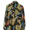 VINTAGE PATTERN PRINTED SHIRT/M