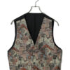 VINTAGE PATTERN VEST/M
